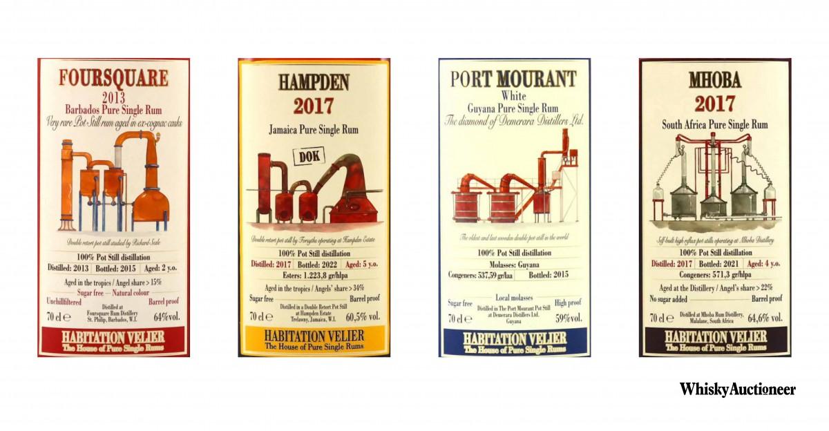Habitation Velier Range labels