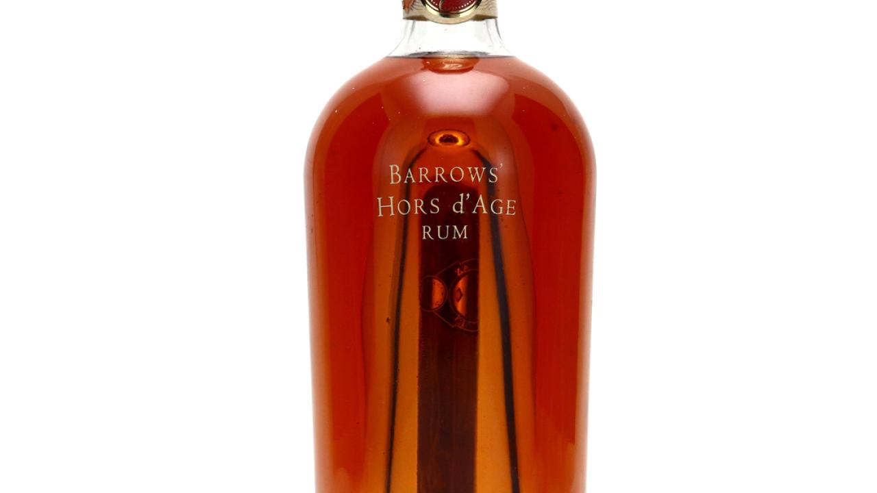 Barrows' Hors d'Age Cigar Blend Rum | Rum Auctioneer