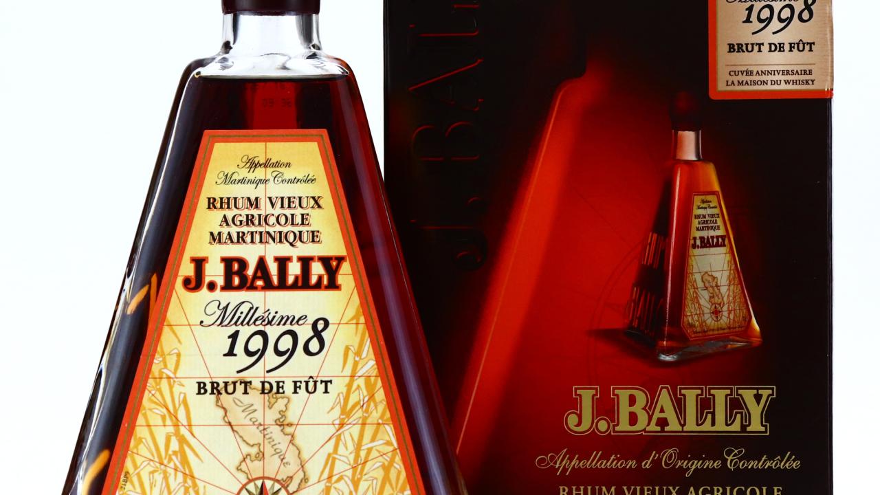 その他 J.BALLY RHUM 1999 Rhum vieux J. BALLY - Millésime 1999 - 43° - 70cl - La cave