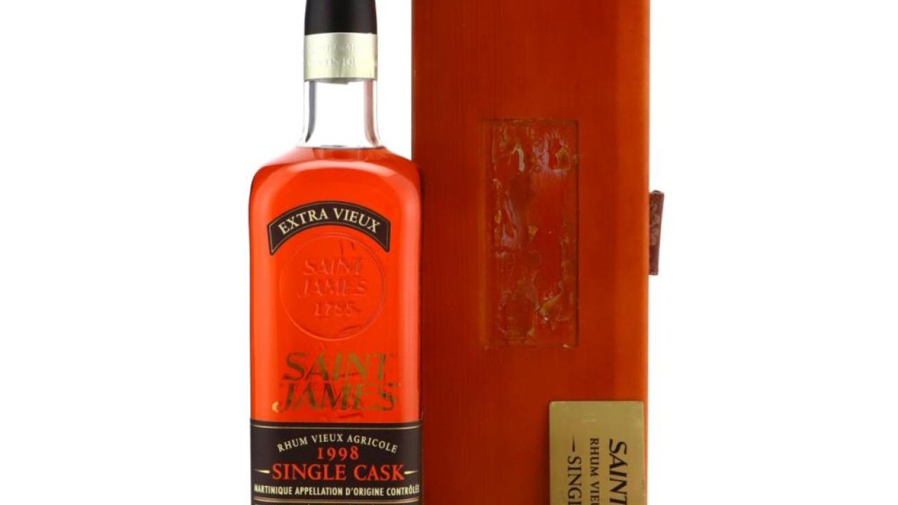 Saint James 1998 Single Cask Rhum Vieux Rum | Rum Auctioneer