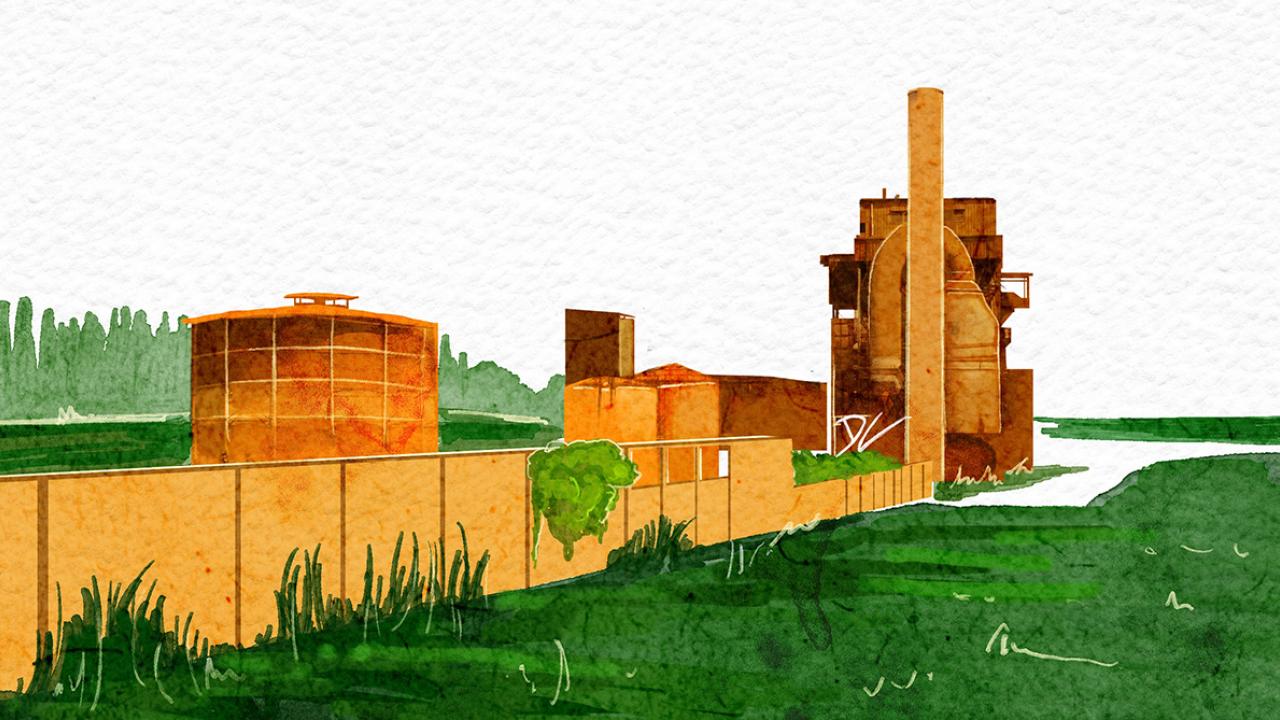 Appleton Estate Distillery Illustration