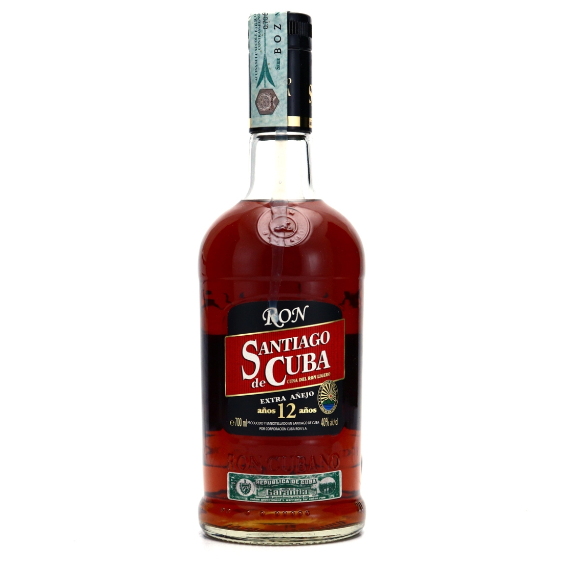 Santiago de Cuba 12 Year Old Extra Añejo