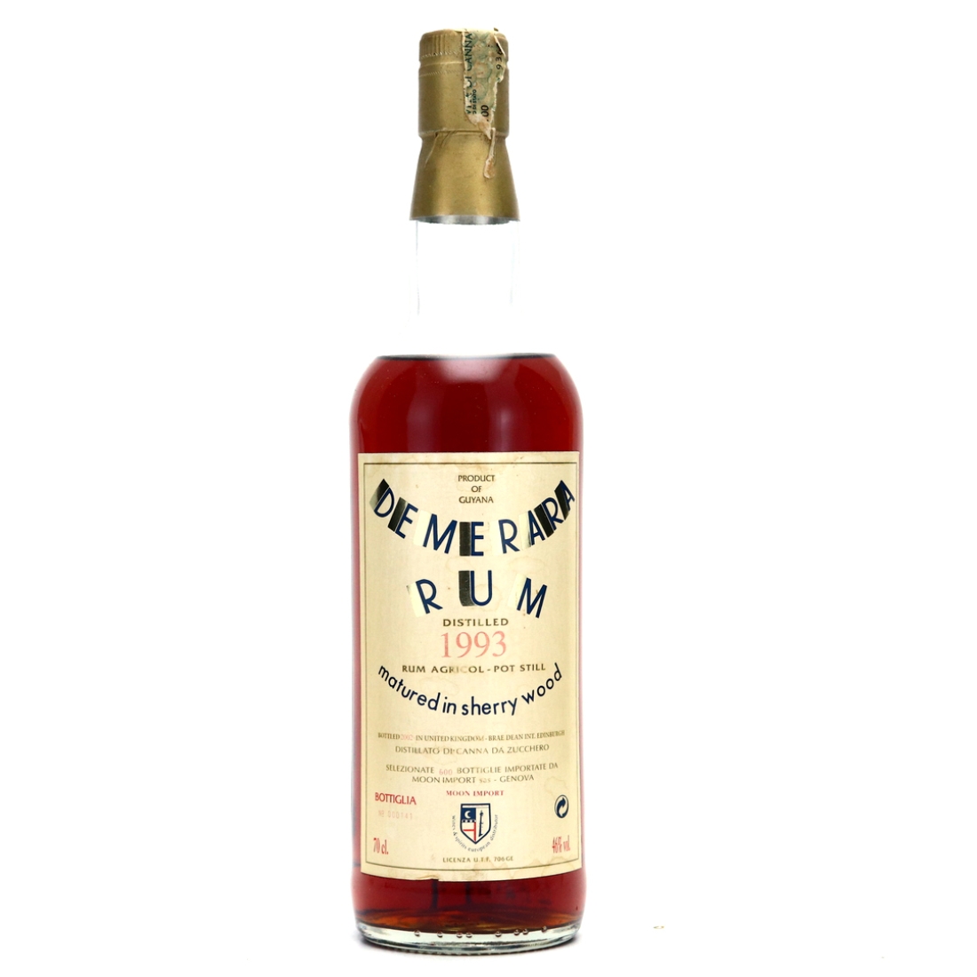 Demerara Rum 1993 Moon Import