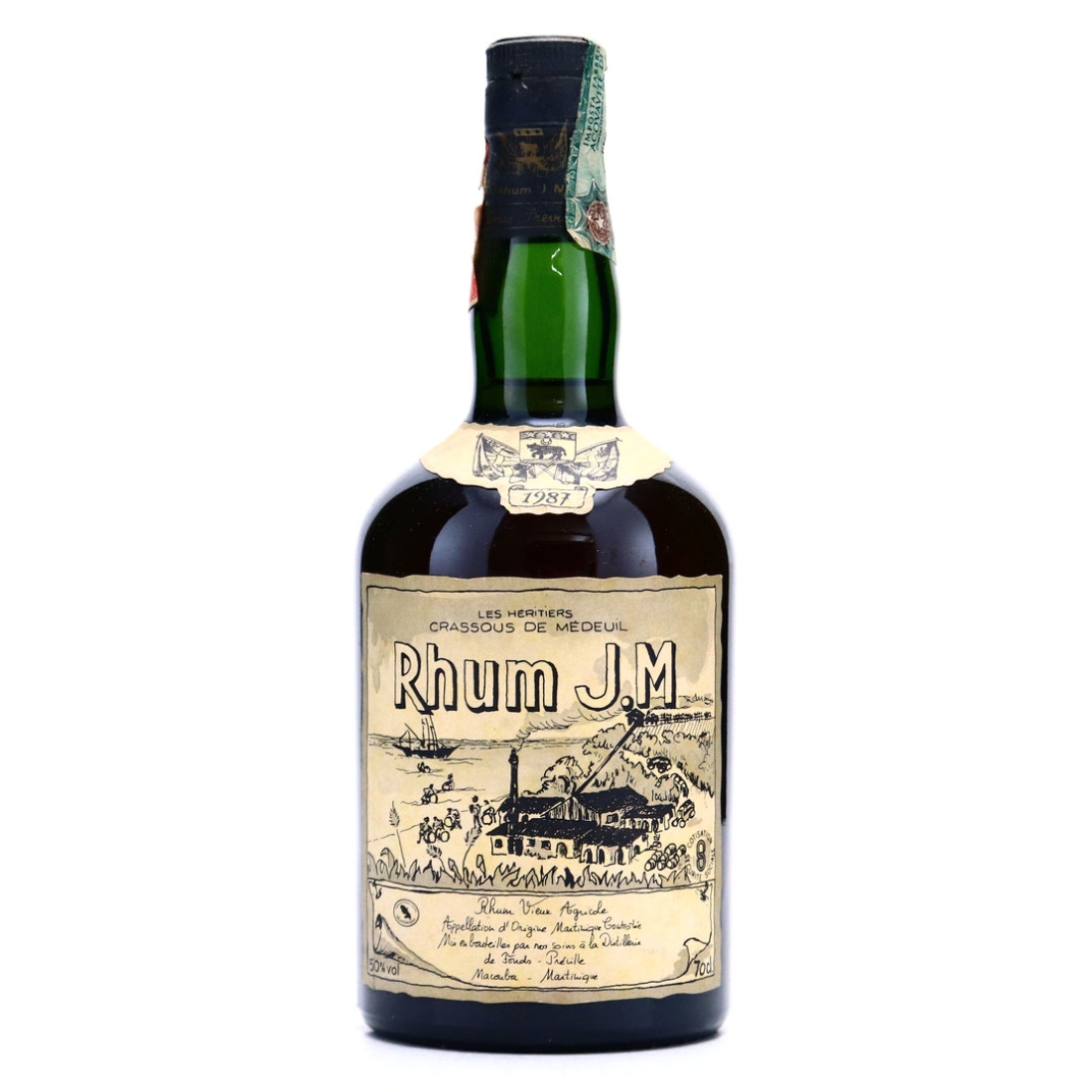 Rhum J.M 1987 Rhum Vieux 10 Year Old