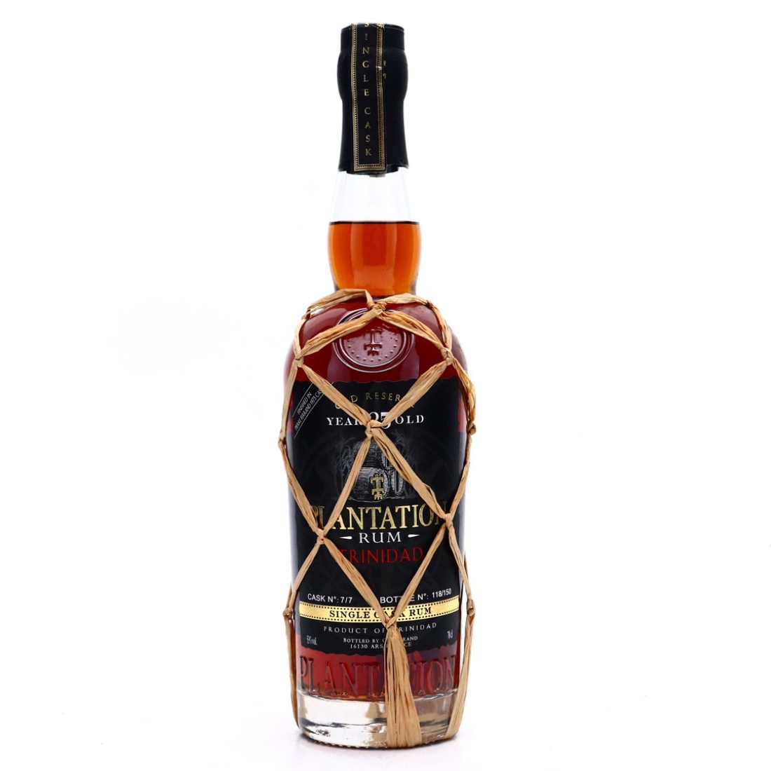 Trinidad Rum 25 Year Old Plantation Single Cask