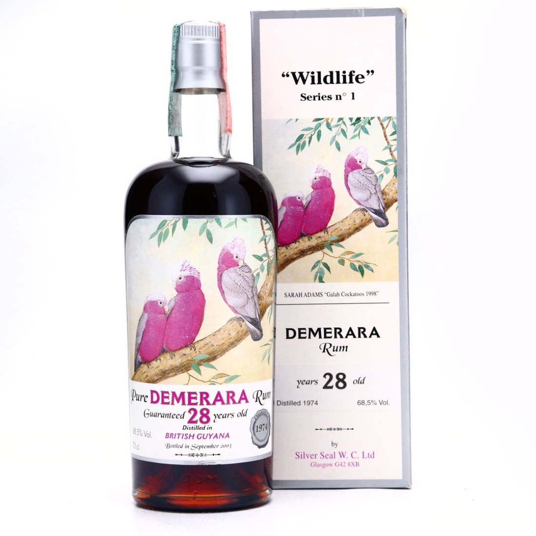 Image for Demerara Rum 1974 Wildlife 28 Year Old - Series No.1
