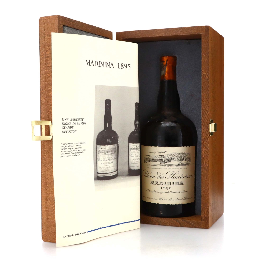 Image for Rhum des Plantations Madinina 1895 Rhum Vieux / F. Fanton Import