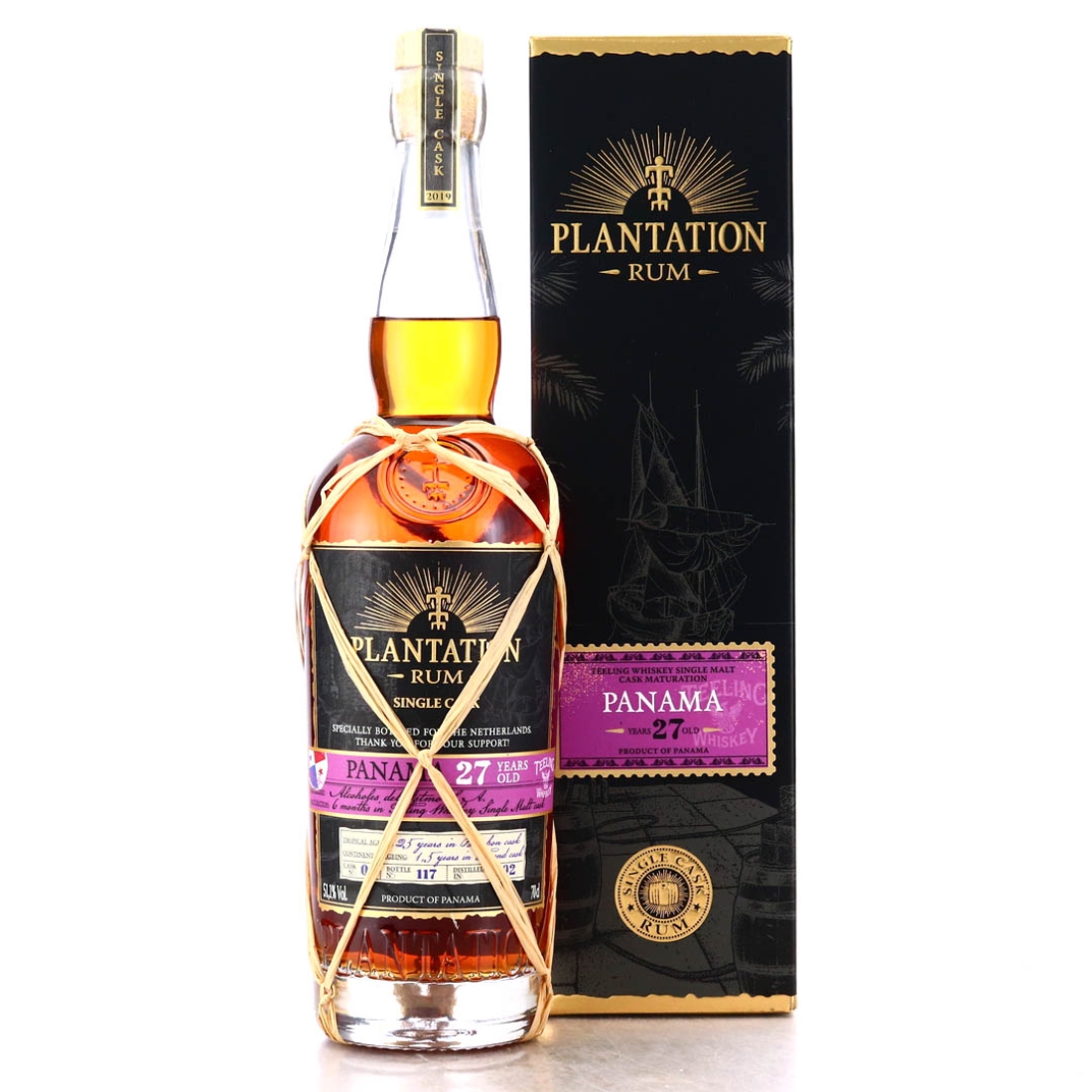 Alcoholes del Istmo 1992 Plantation 27 Year Old Single ex-Teeling Whiskey Cask Finish #4 / The Netherlands