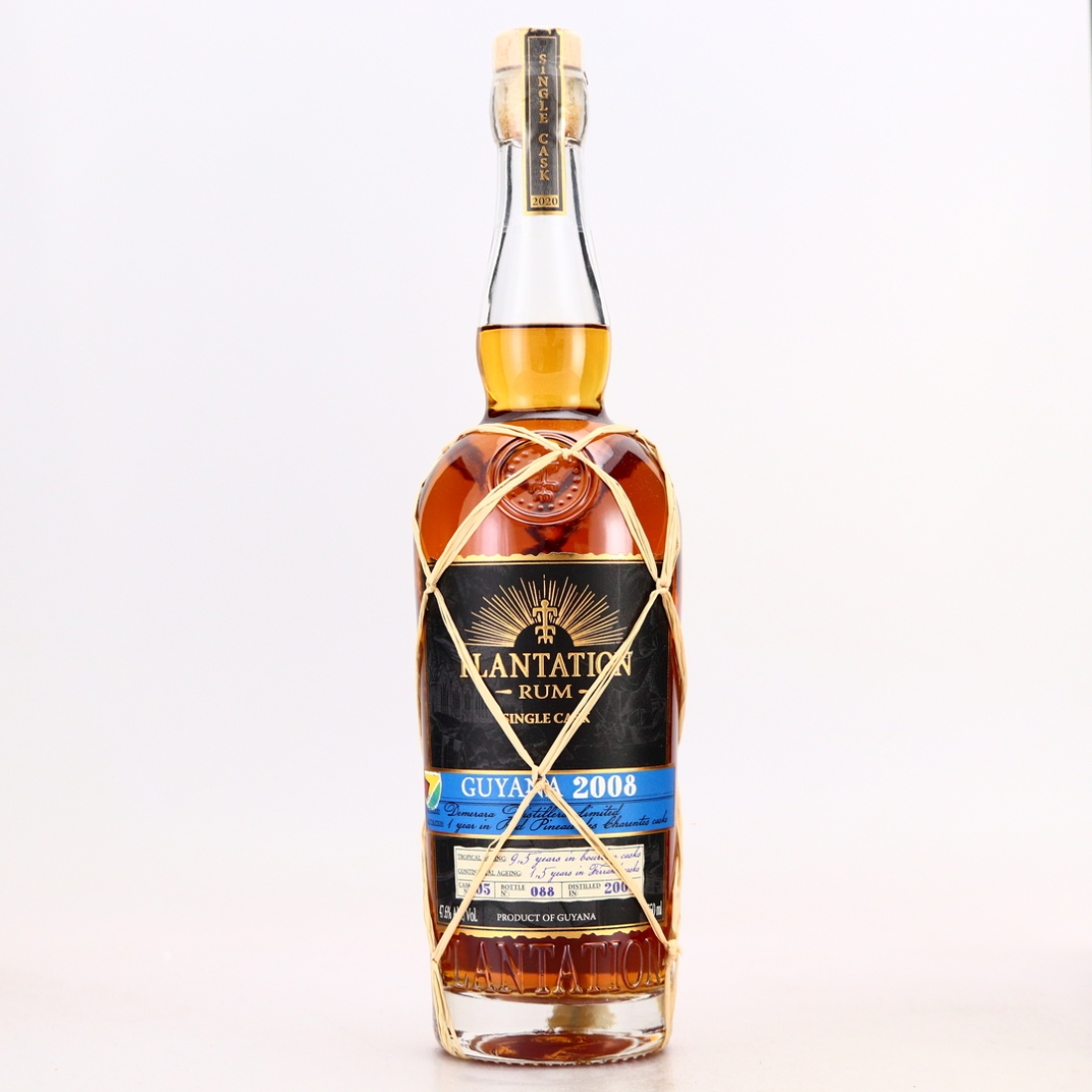 Diamond Pot Still 2008 Plantation Single Red Pineau Cask Finish #5 75cl / US Import
