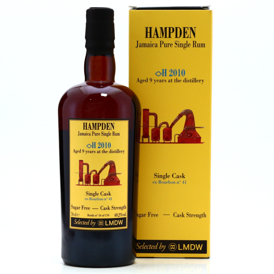 Image for Hampden <>H 2010 Habitation Velier 9 Year Old