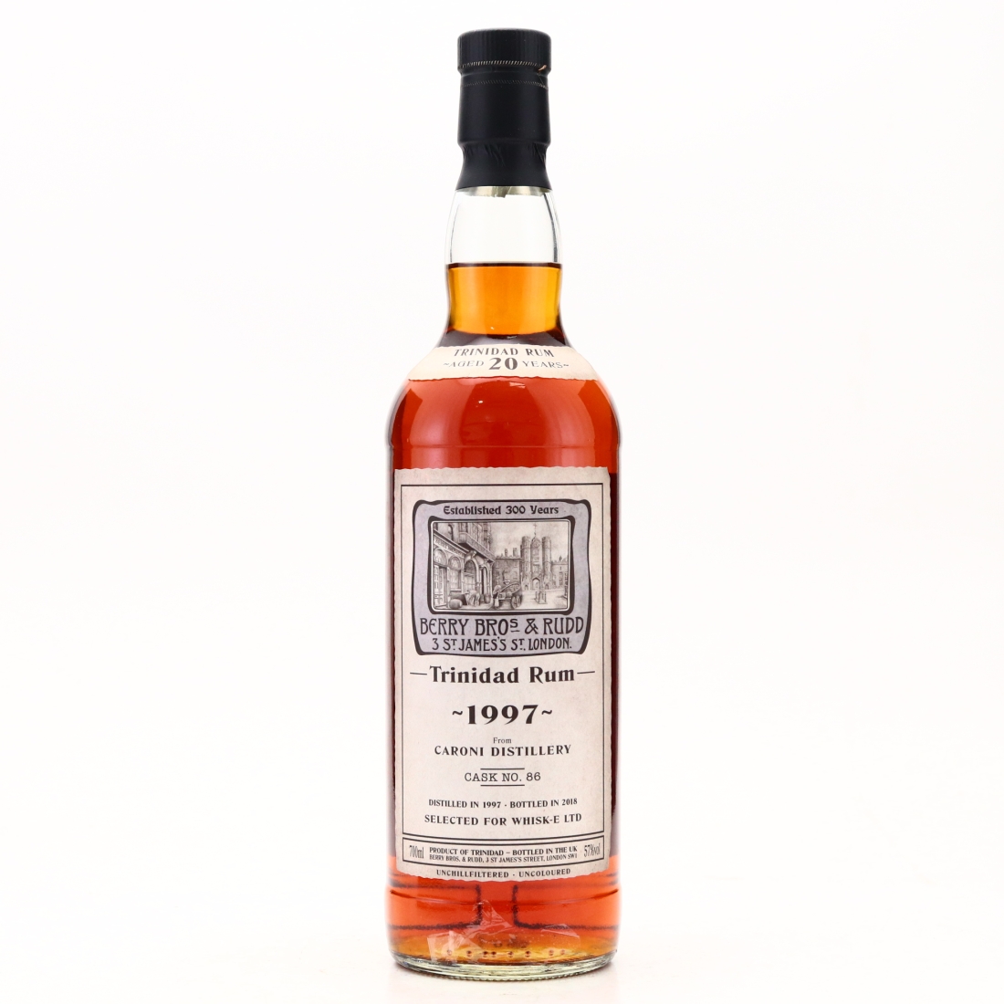 Caroni 1997 Berry Brothers and Rudd 20 Year Old / Whisk-E