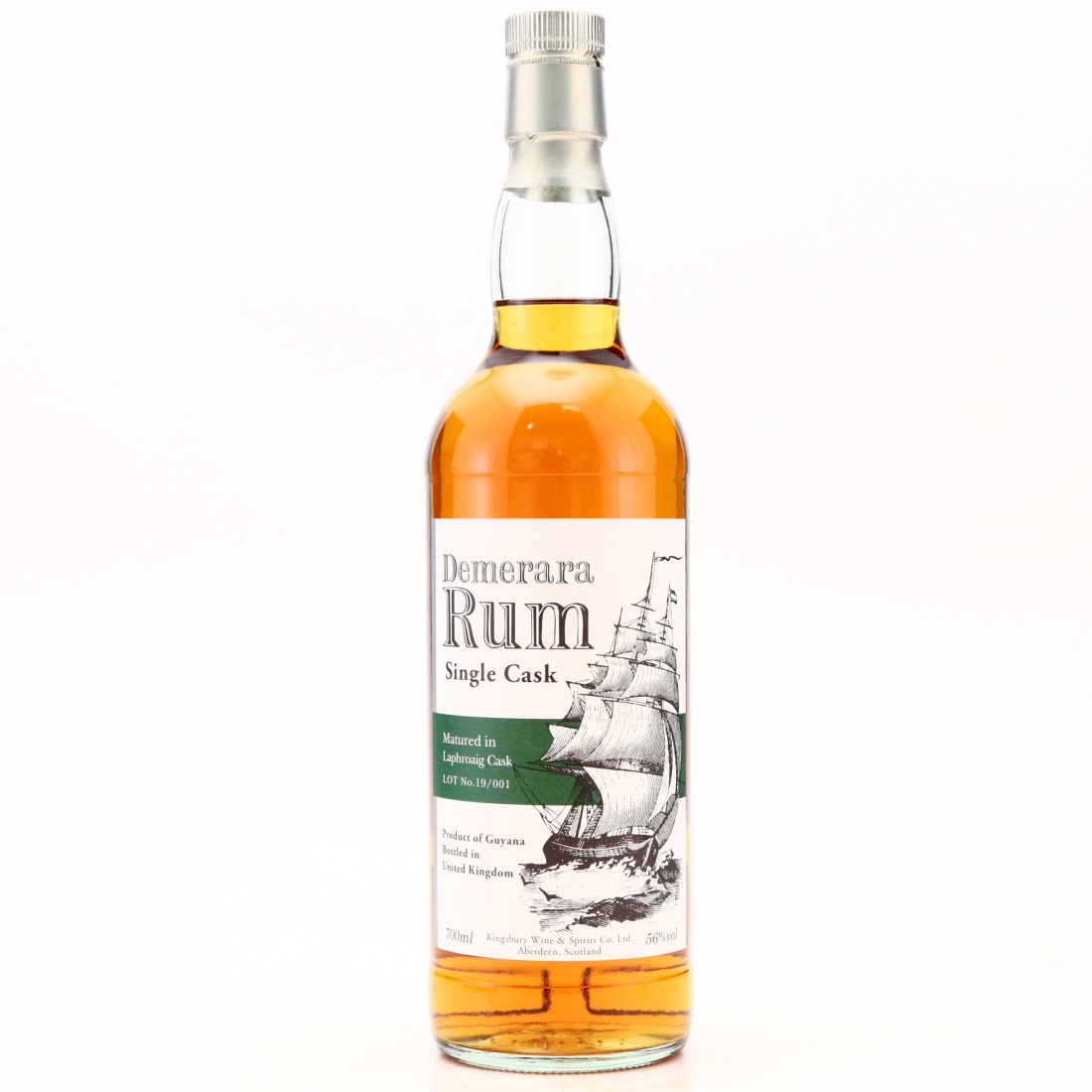 Demerara Rum Kingsbury Laphroaig Cask Lot No.19/001