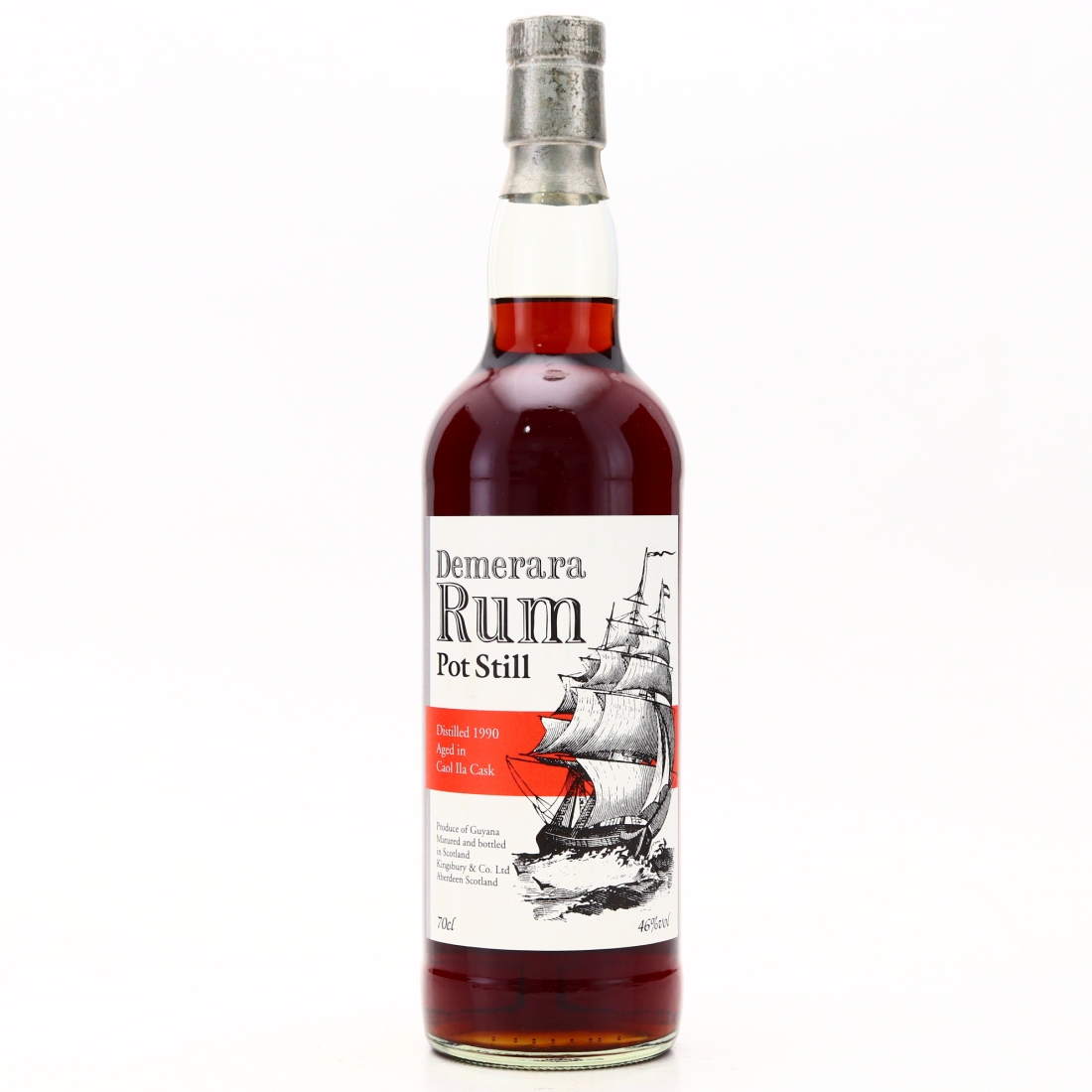 Demerara Pot Still Rum 1990 Kingsbury ex-Caol Ila Cask