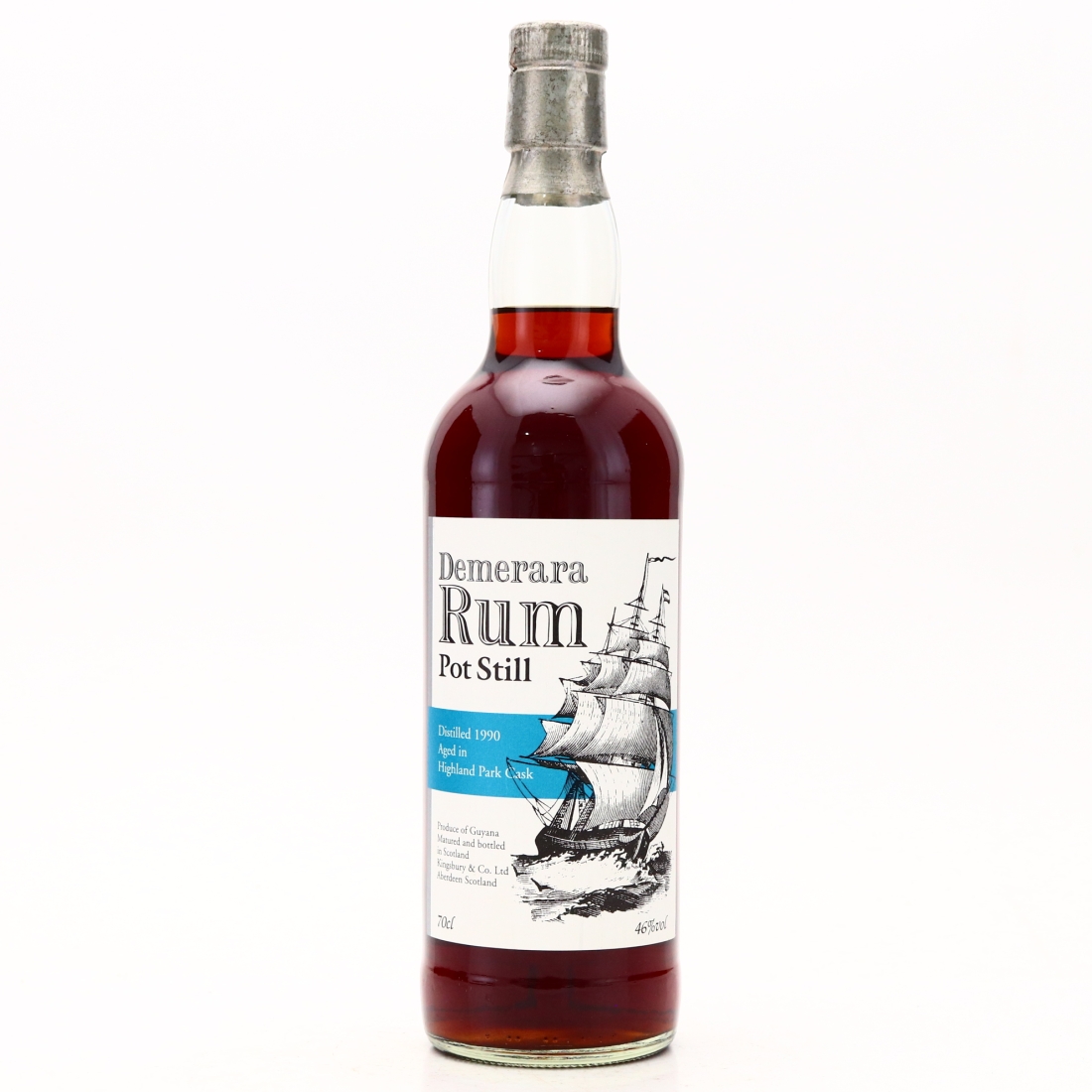 Demerara Pot Still Rum 1990 Kingsbury ex-Highland Park Cask