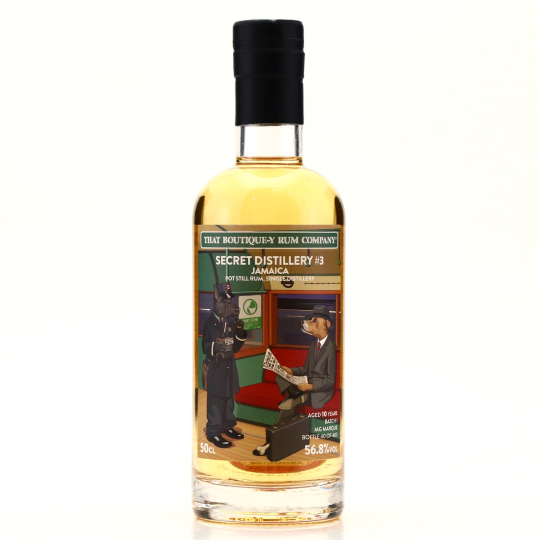 Monymusk MG 'Secret Distillery #3' That Boutique-y Rum Company 10 Year Old Batch #1