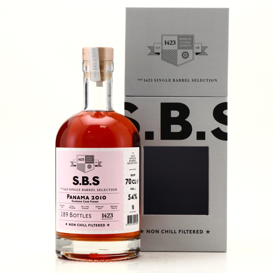 Panama Rum 2010 The 1423 SBS Oloroso Finish