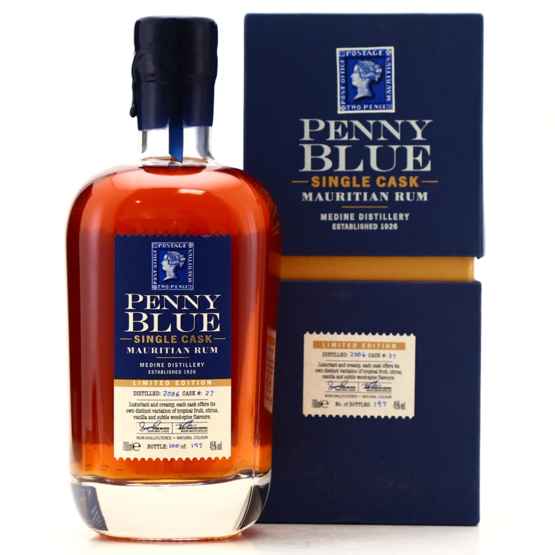 Medine 2006 Penny Blue Single Cask #27