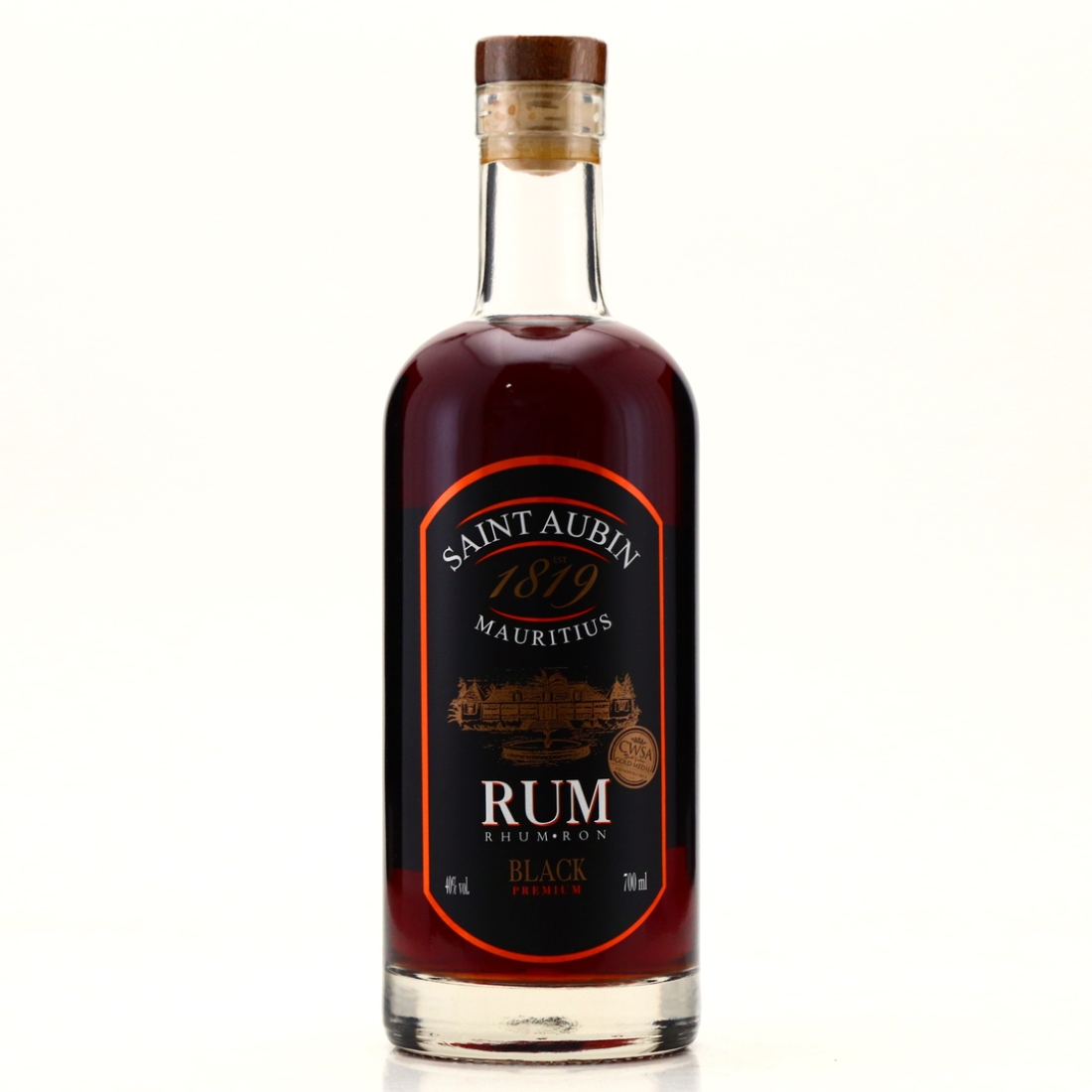 Saint Aubin 3 Year Old Black Rum