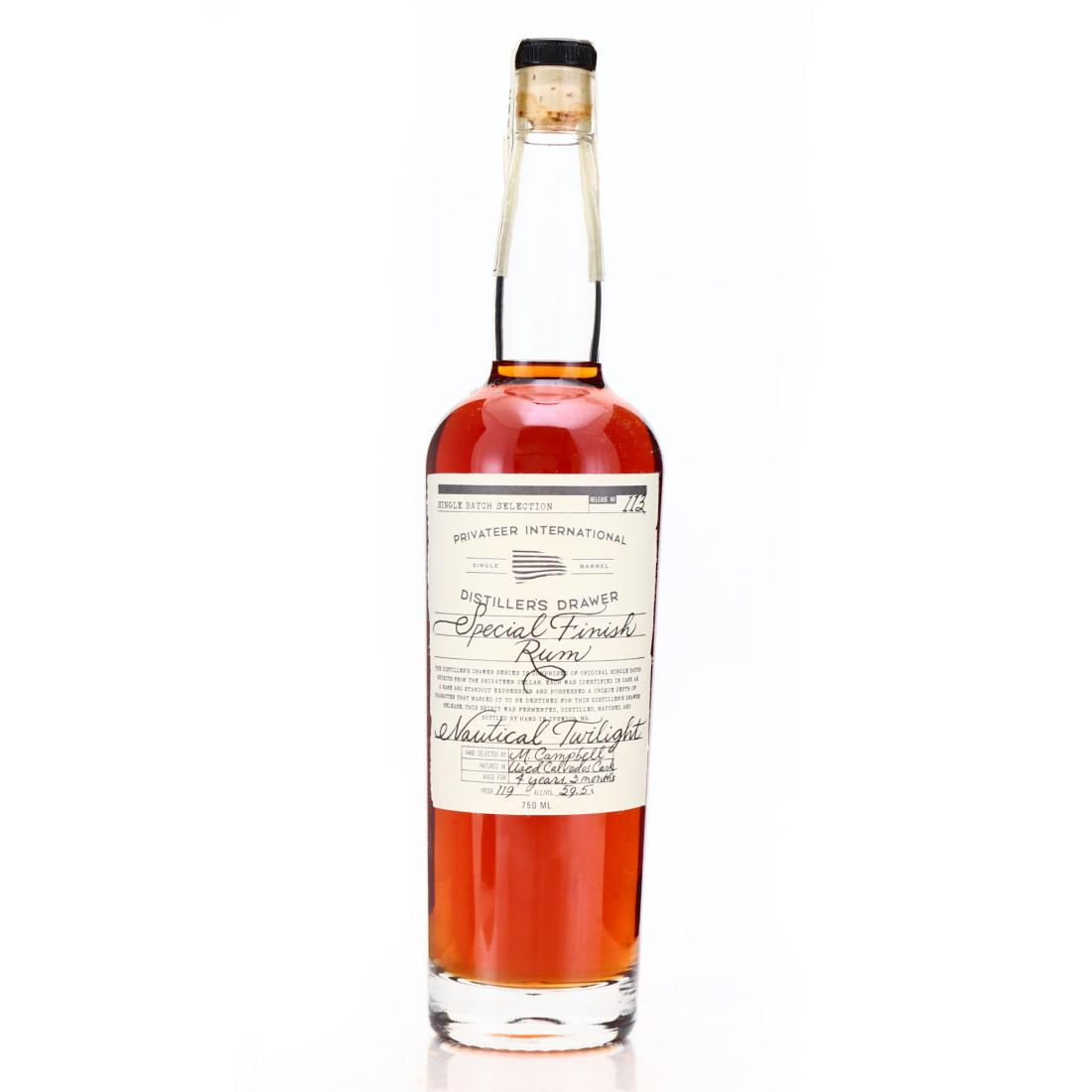Privateer Distiller's Drawer #113 Special Finish 'Nautical Twilight'