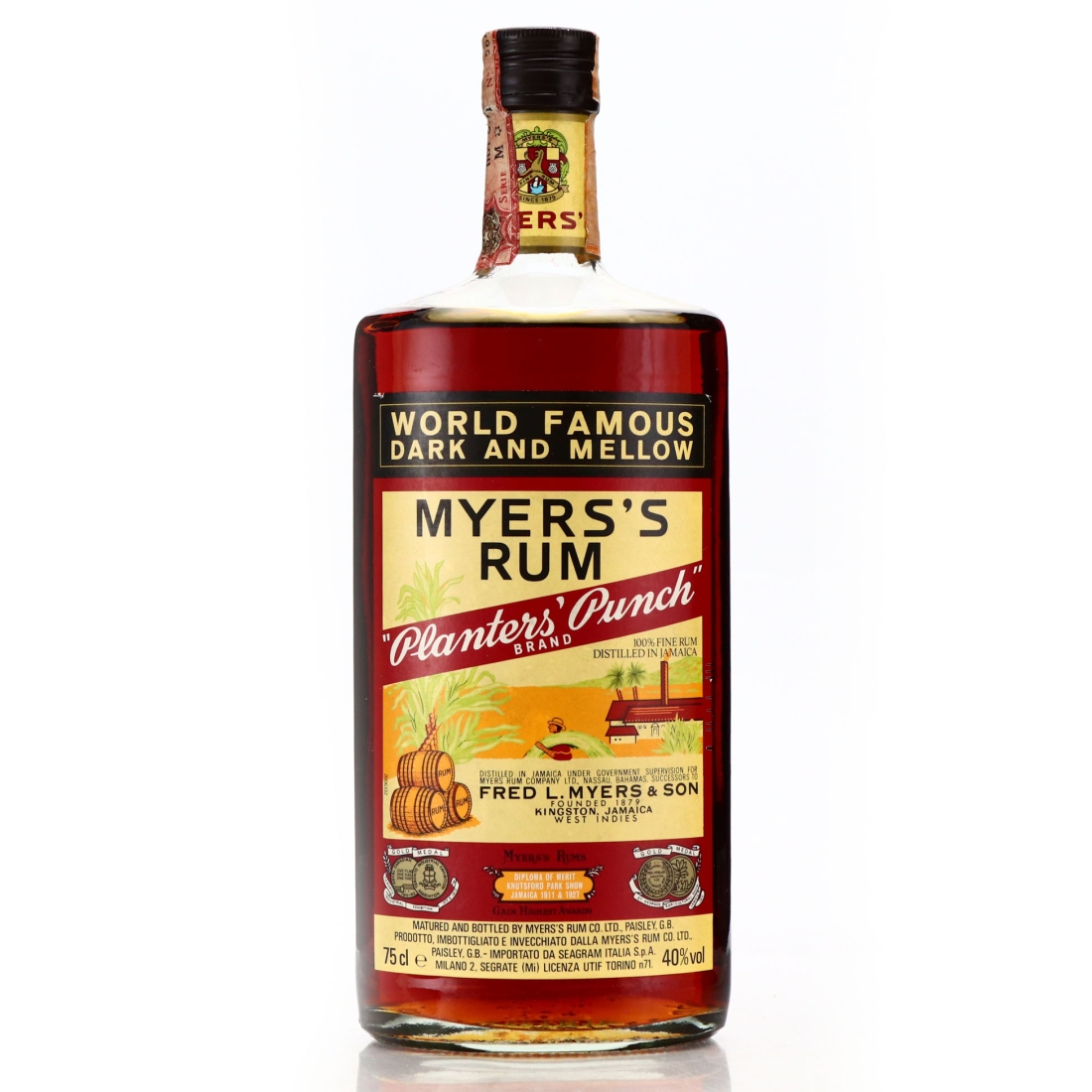 Myers's Rum 1980s