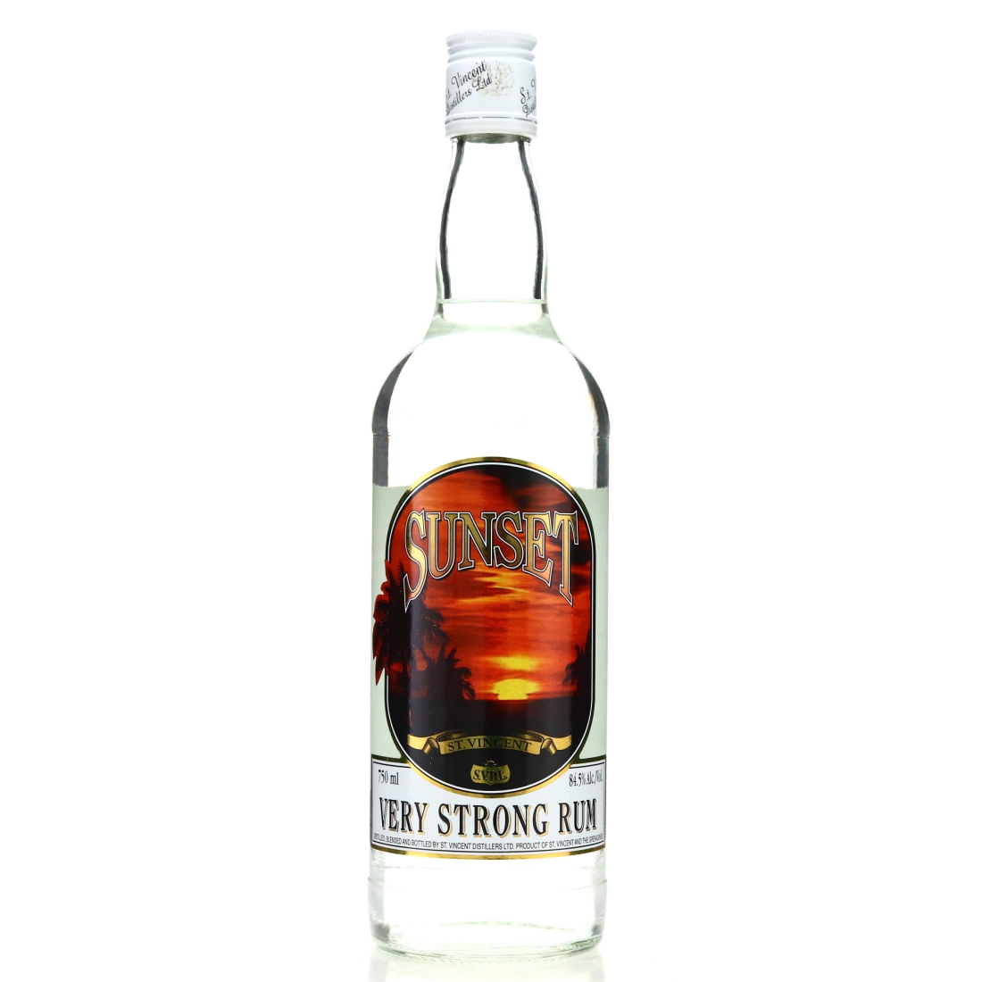 Sunset Very Strong Rum St. Vincent 75cl / US Import