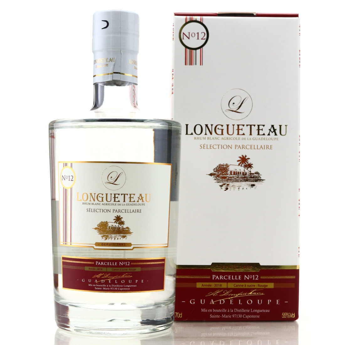 Longueteau 2018 Rhum Blanc Parcelle No.12