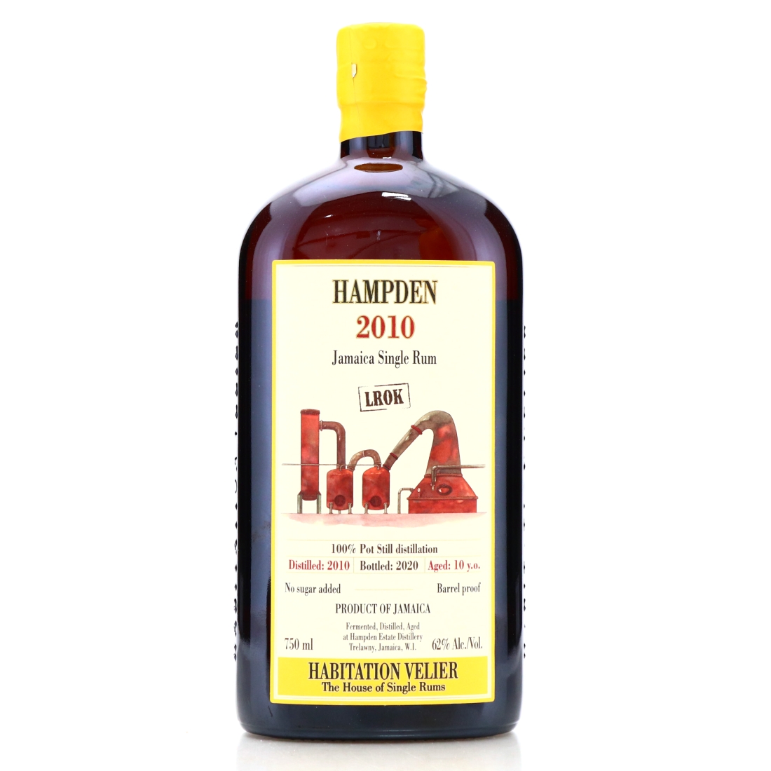 Hampden LROK 2010 Habitation Velier 10 Year Old 75cl / US Import