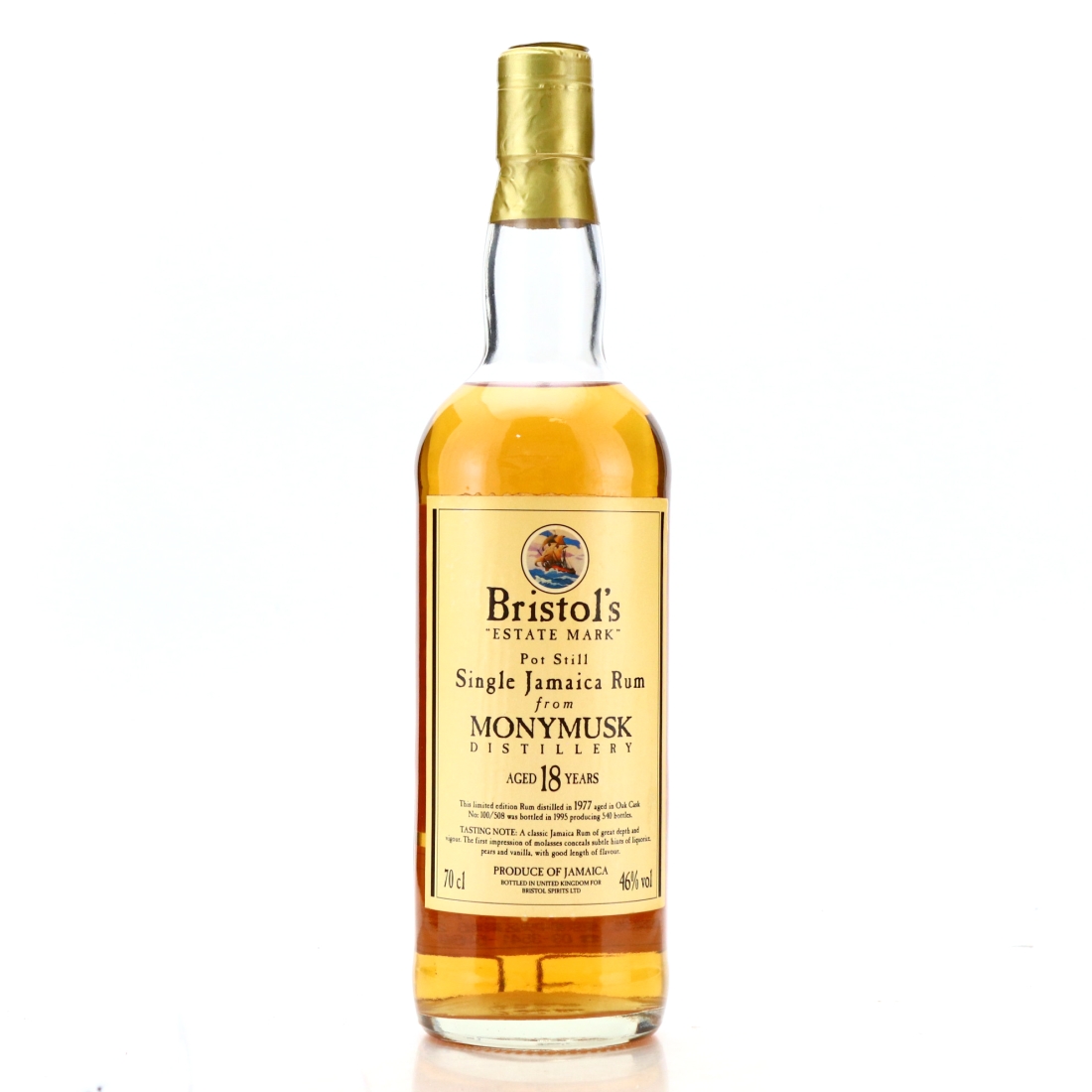 Monymusk 1977 Bristol's Estate Mark 18 Year Old
