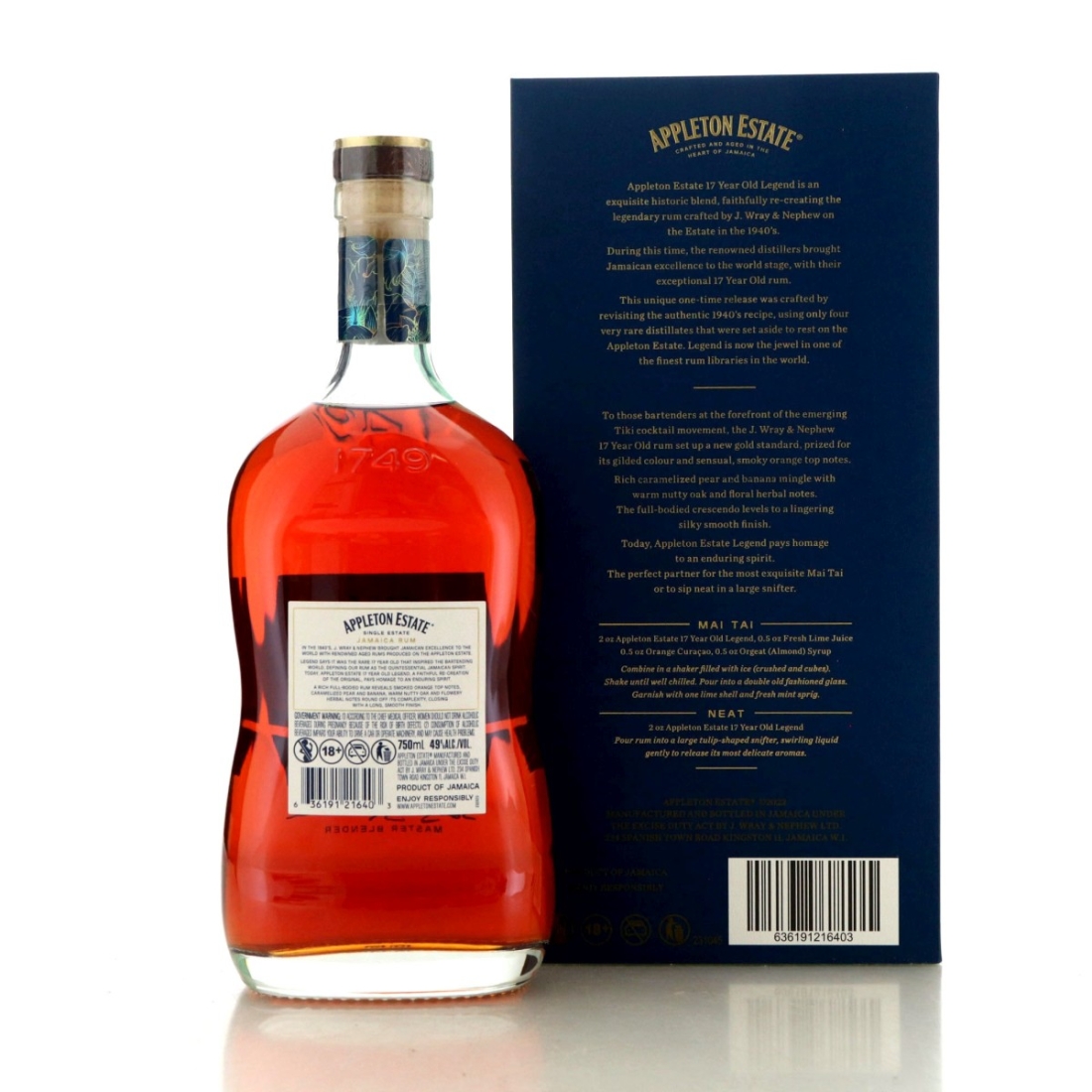 Image for Appleton Estate 2005 Legend 17 Year Old