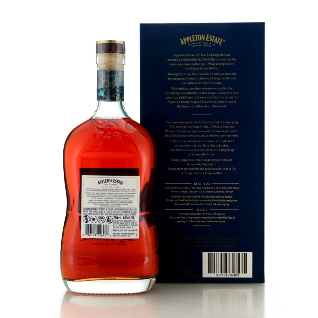 Image for Appleton Estate 2005 Legend 17 Year Old