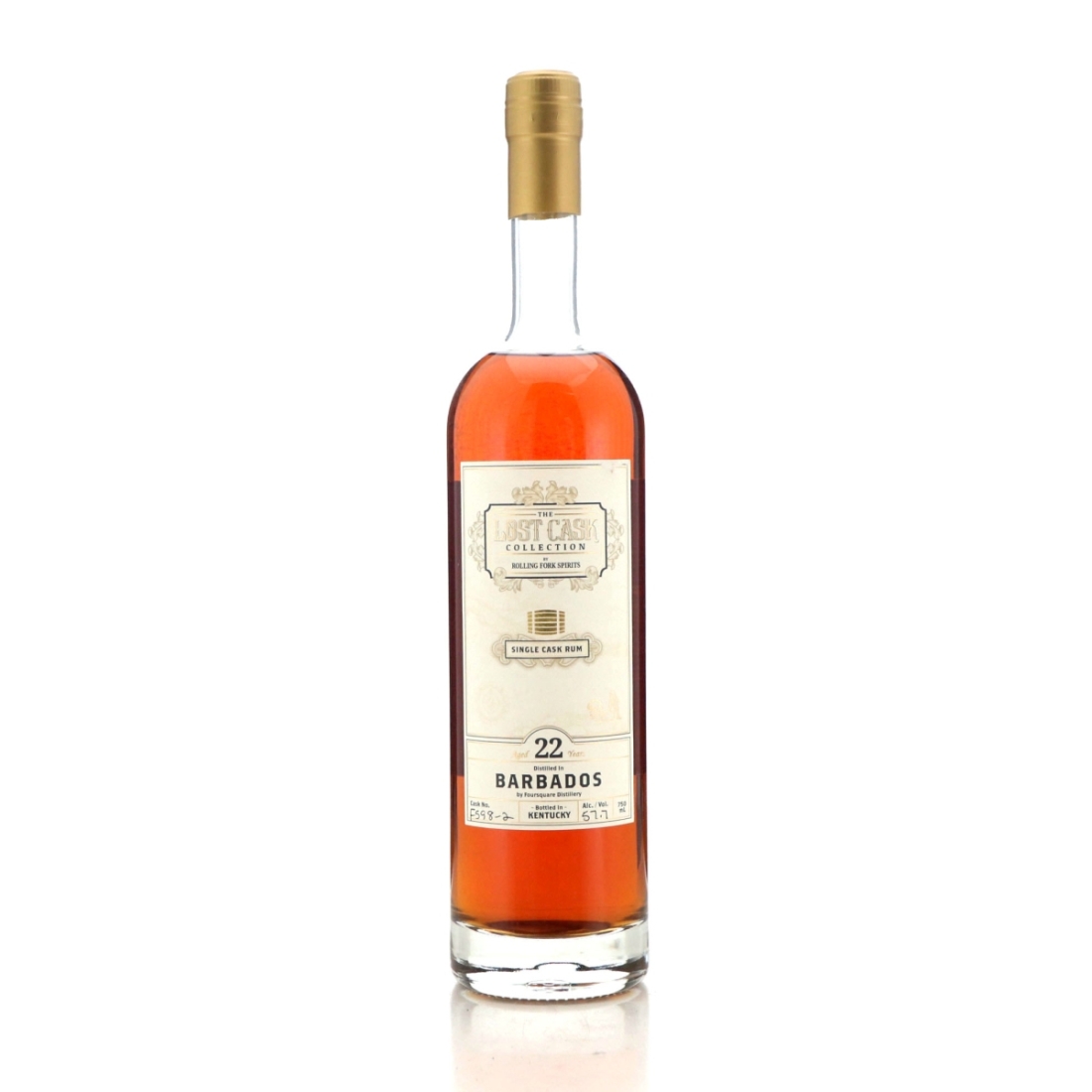 Image for Foursquare 22 Year Old The Lost Cask Collection