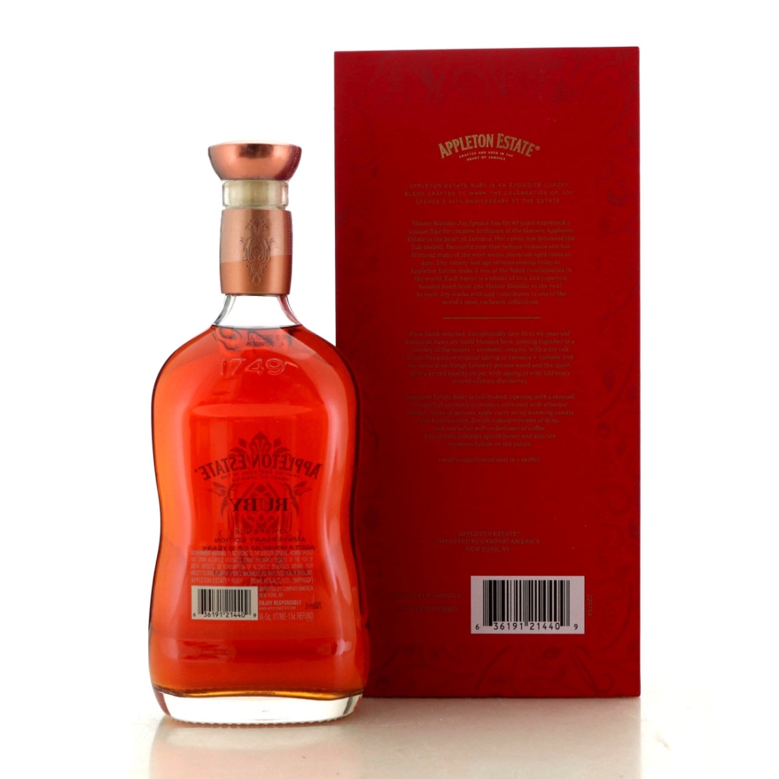 Image for Appleton Estate 35 Year Old Ruby Anniversary Edition 75cl / US Import