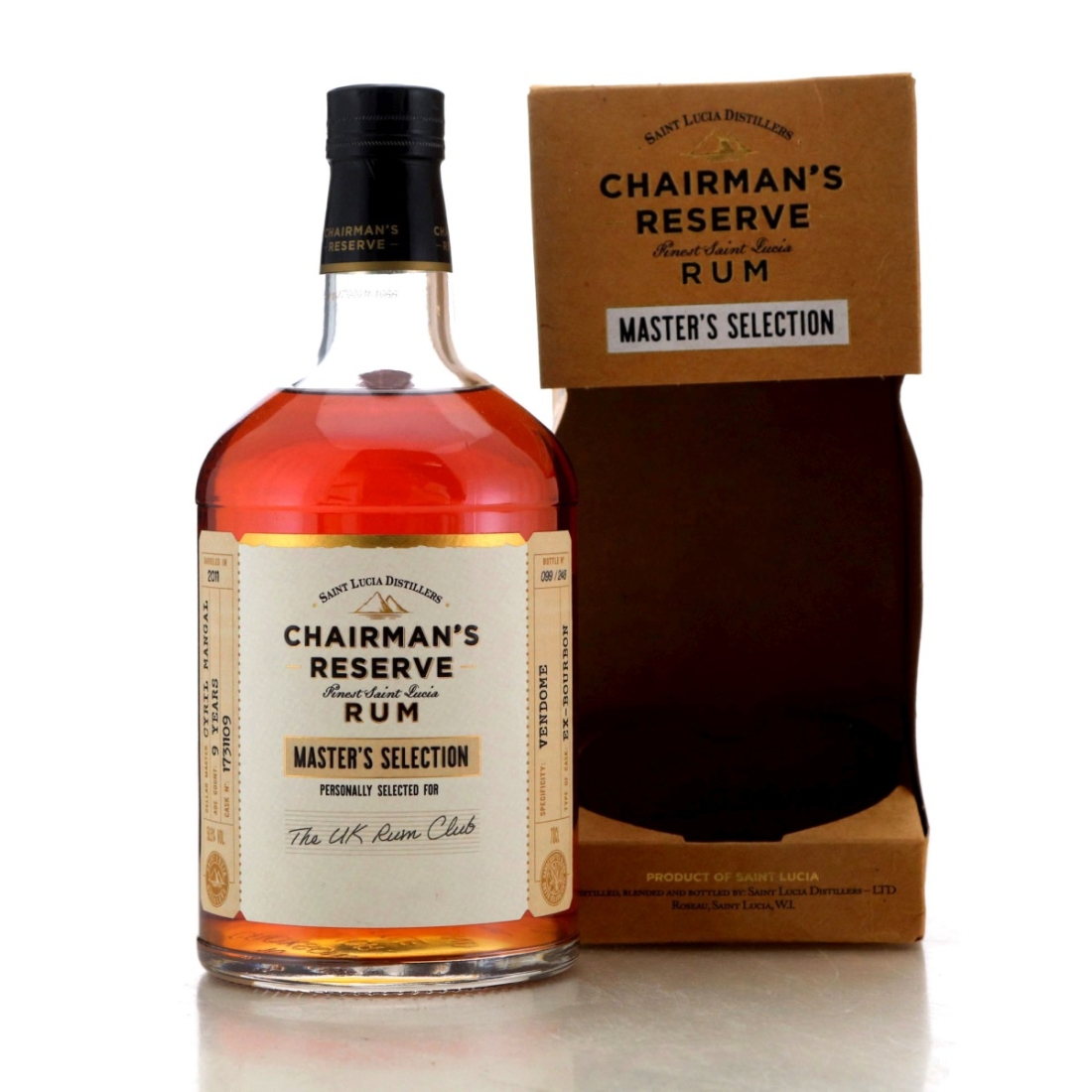 Image for Chairman's Reserve 2011 Vendome Still Single Cask 9 Year Old Rum Club