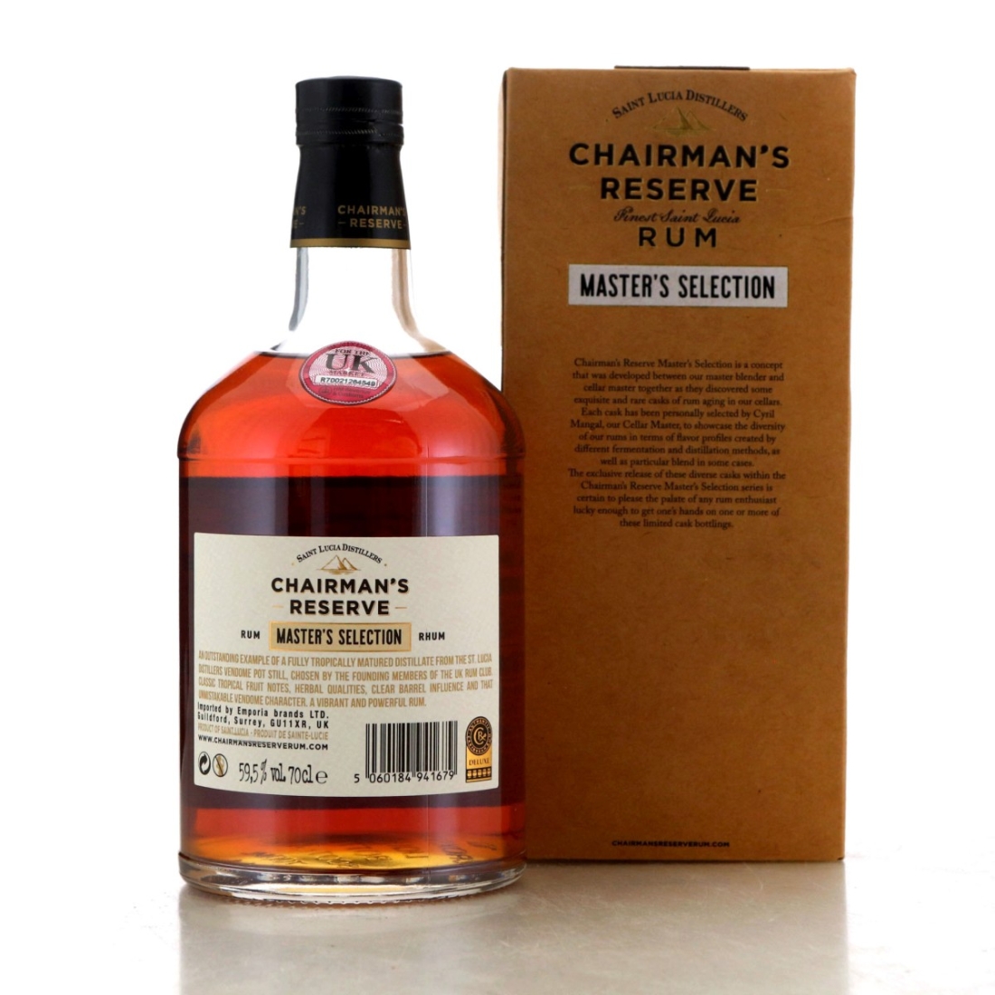 Image for Chairman's Reserve 2011 Vendome Still Single Cask 9 Year Old Rum Club