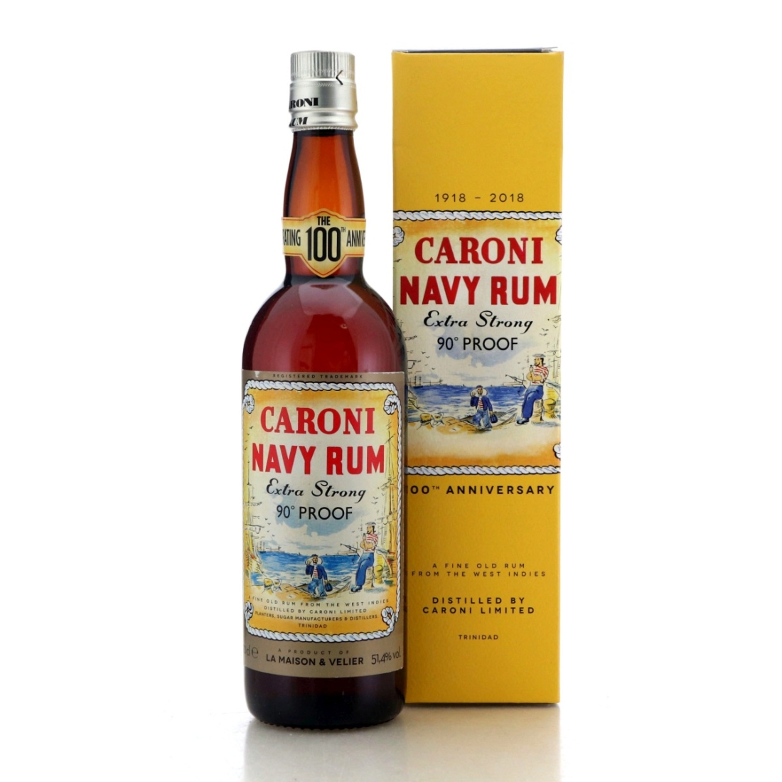 Image for Caroni Navy Rum Extra Strong - 100th Anniversary