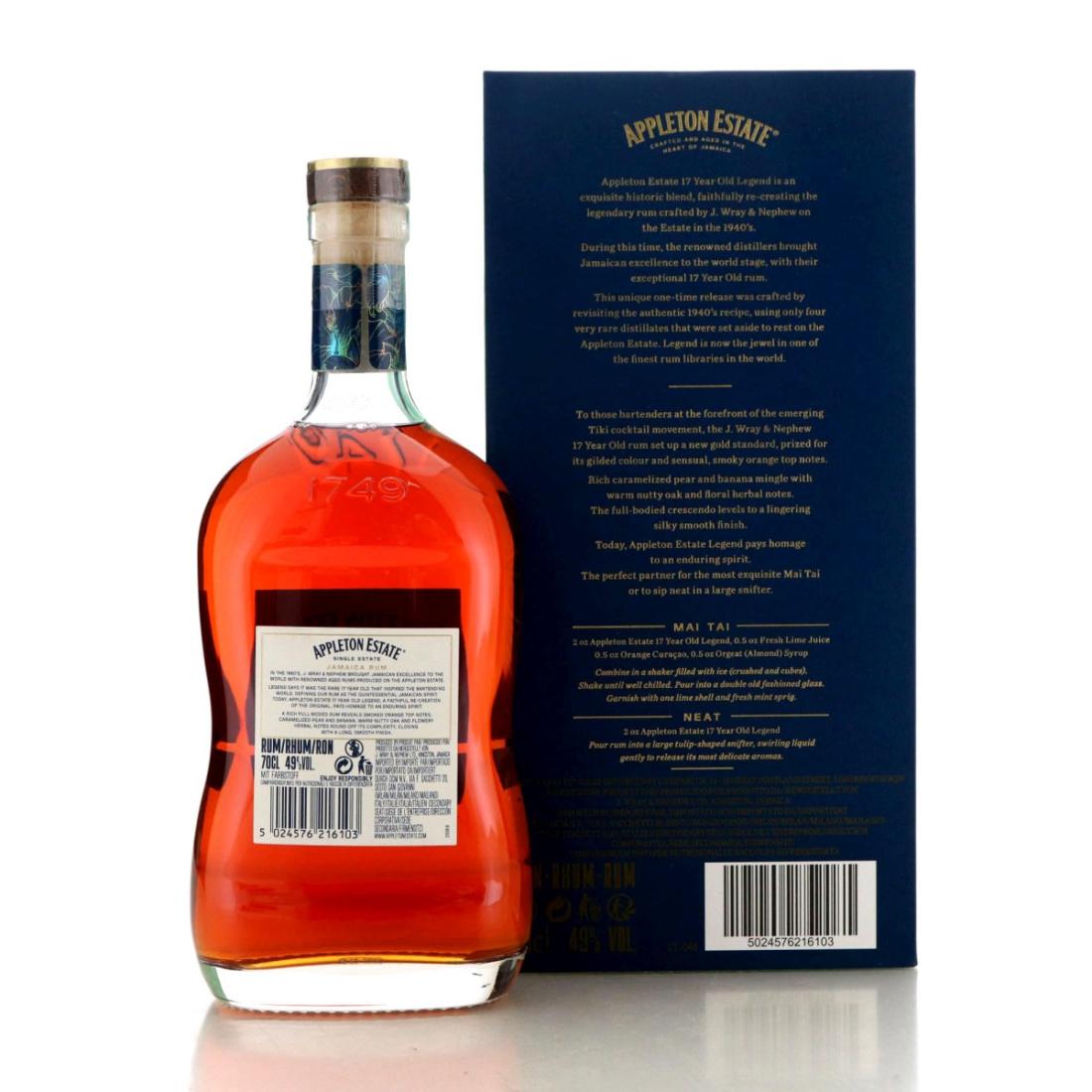 Image for Appleton Estate 2005 Legend 17 Year Old