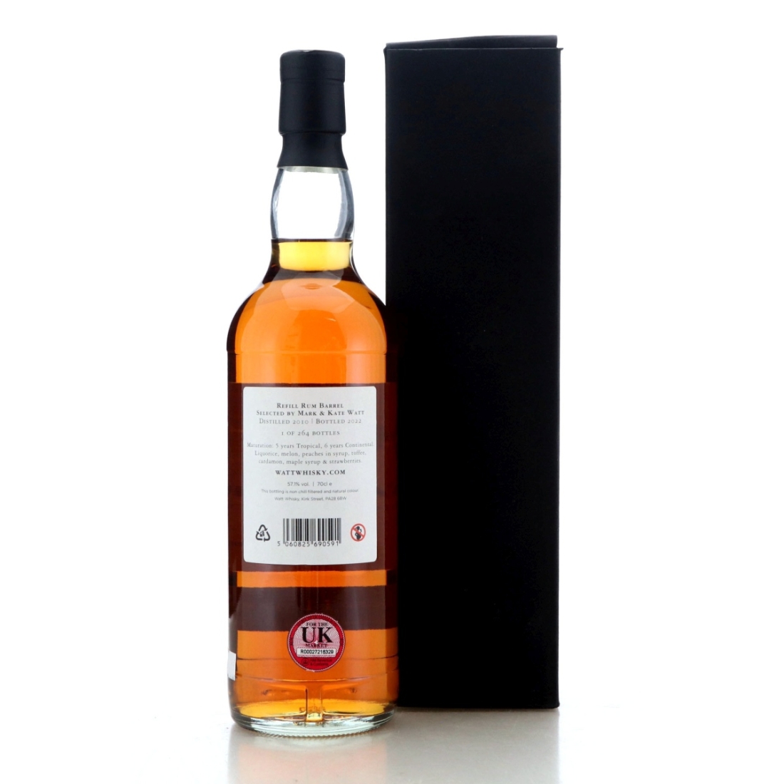 Image for Alcoholes Finos Dominicanos 2010 Watt Rum 11 Year Old