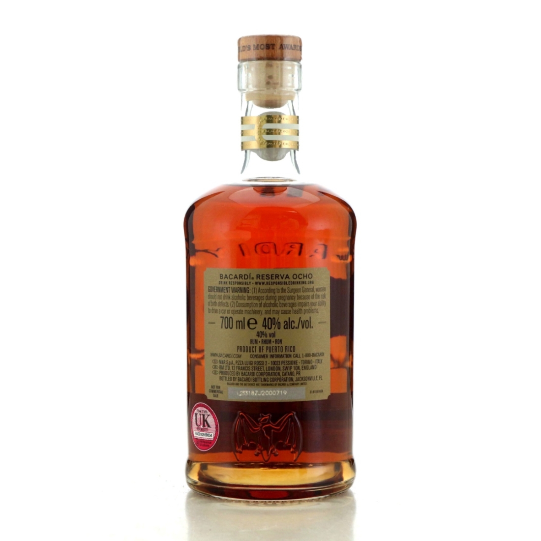 Image for Bacardi Reserva Ocho 8 Year Old Founder's Day 2024