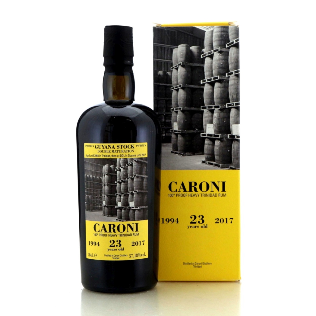 Image for Caroni 1994 100° Proof 23 Year Old Heavy - Guyana Stock