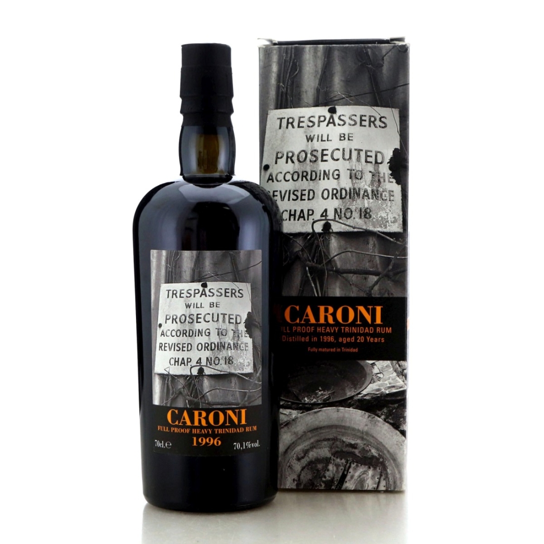 Image for Caroni 1996 Full Proof 20 Year Old Heavy