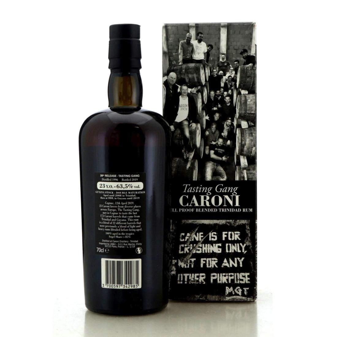 Image for Caroni 1996 Full Proof 23 Year Old Blended - Tasting Gang
