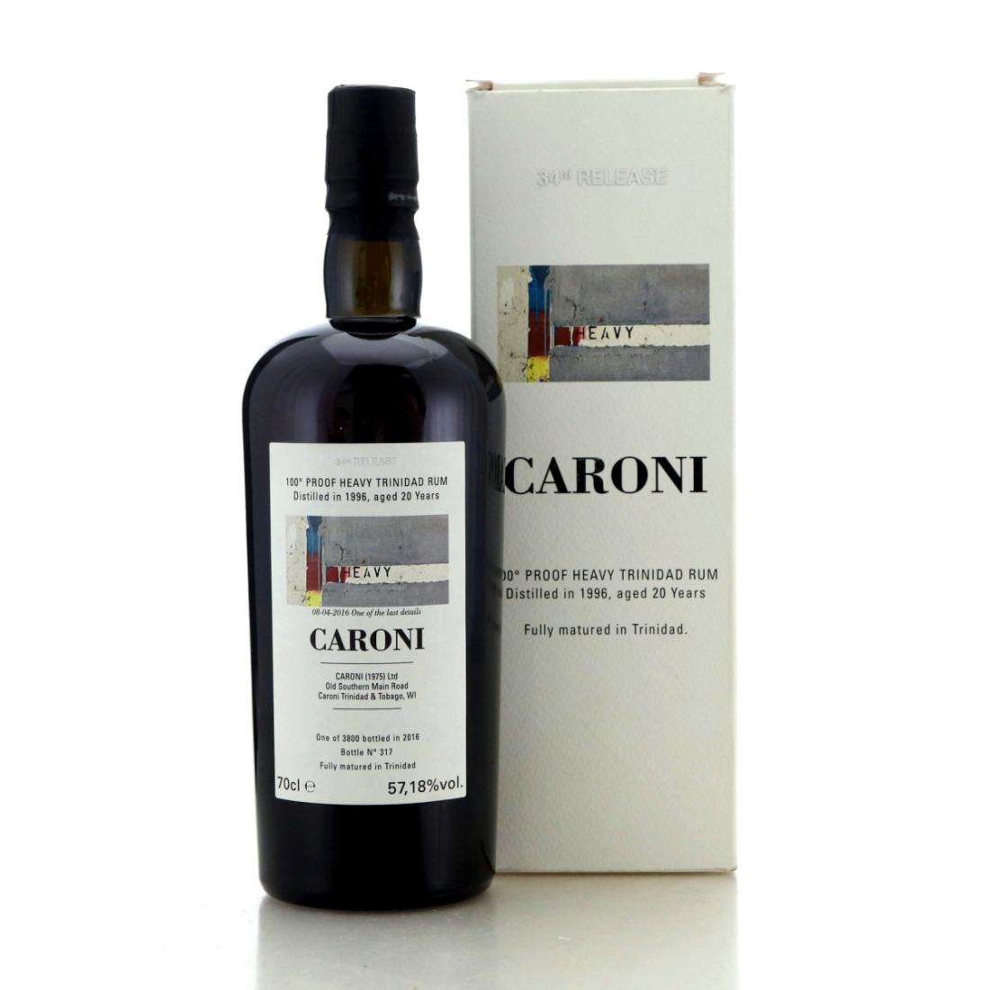 Image for Caroni 1996 100° Proof 20 Year Old Heavy