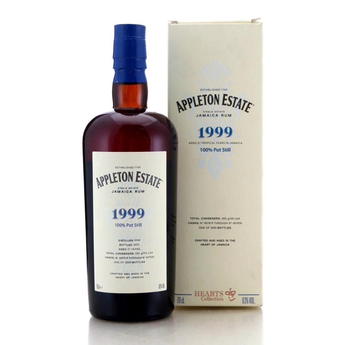 Image for Appleton Estate 1999 Hearts Collection 21 Year Old