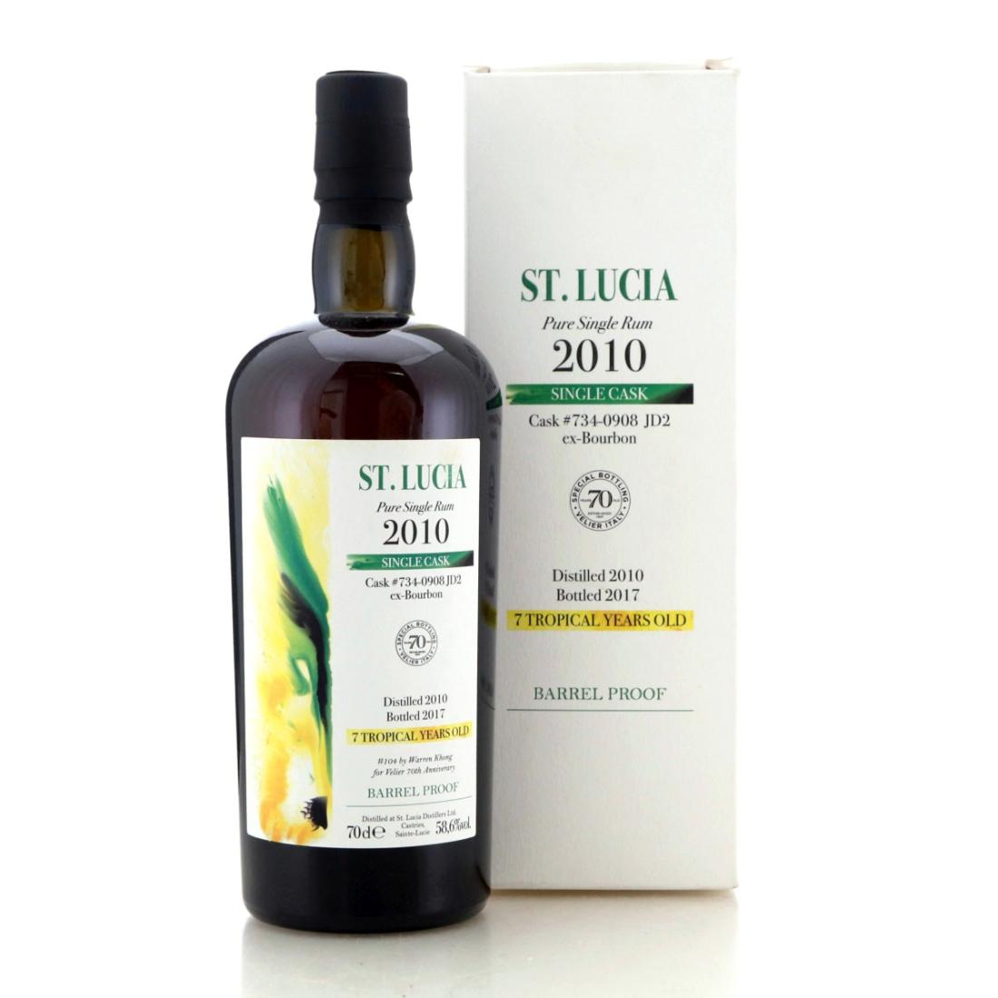 Image for St Lucia 2010 Single Cask 7 Year Old - #104 by Warren Khong