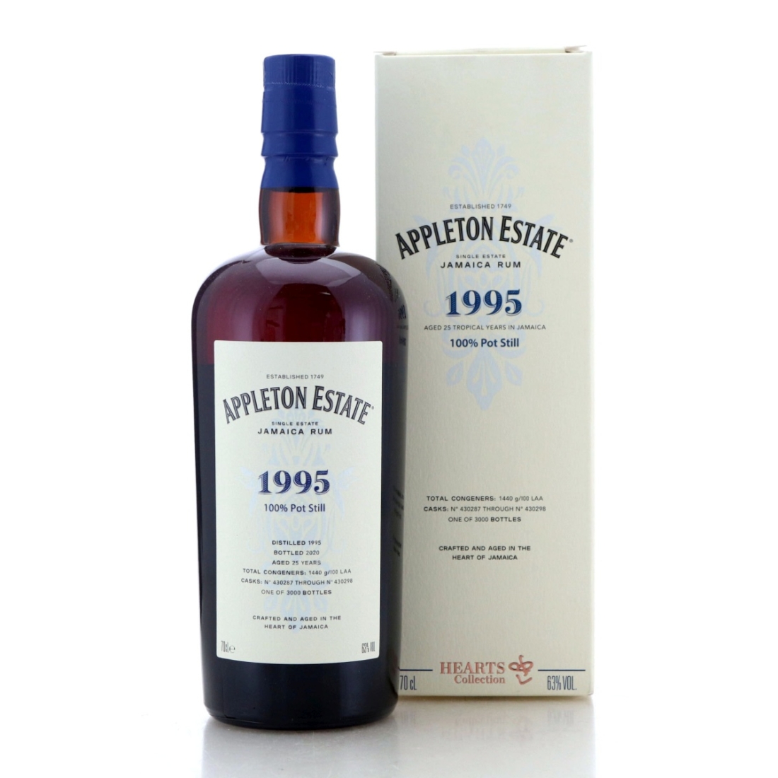 Image for Appleton Estate 1995 Hearts Collection 25 Year Old