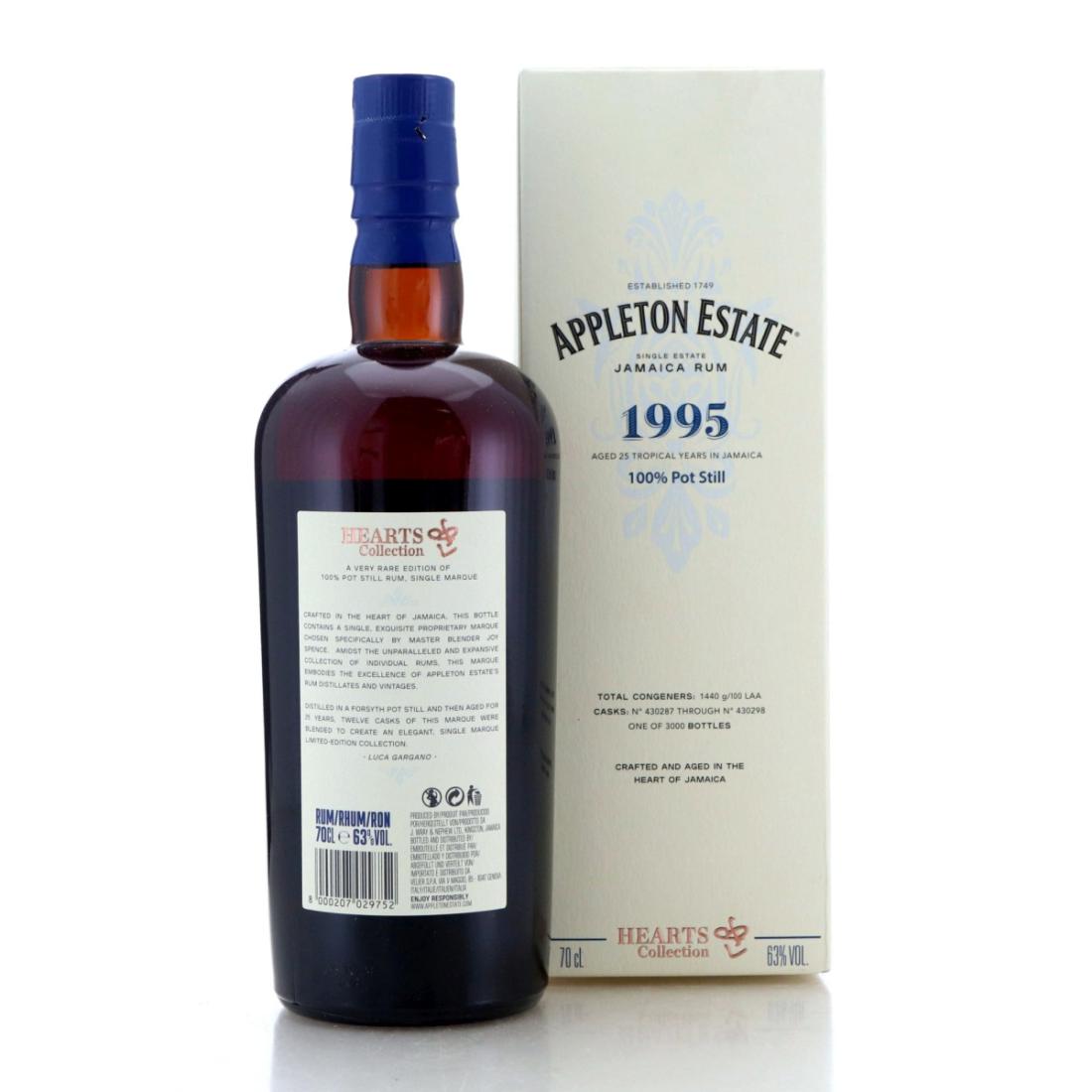 Image for Appleton Estate 1995 Hearts Collection 25 Year Old