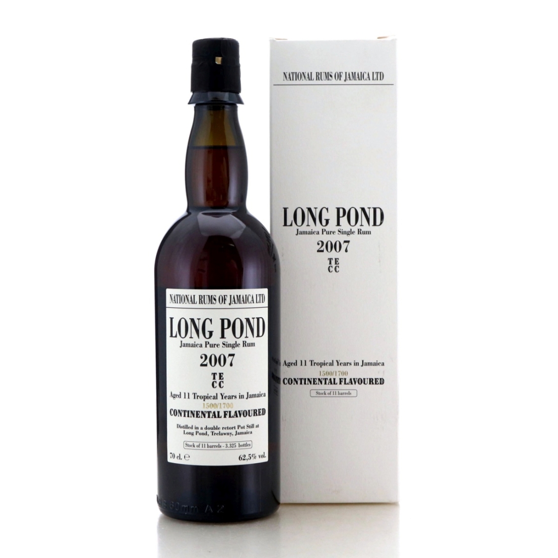 Image for Long Pond TECC 2007 Continental Flavoured 11 Year Old