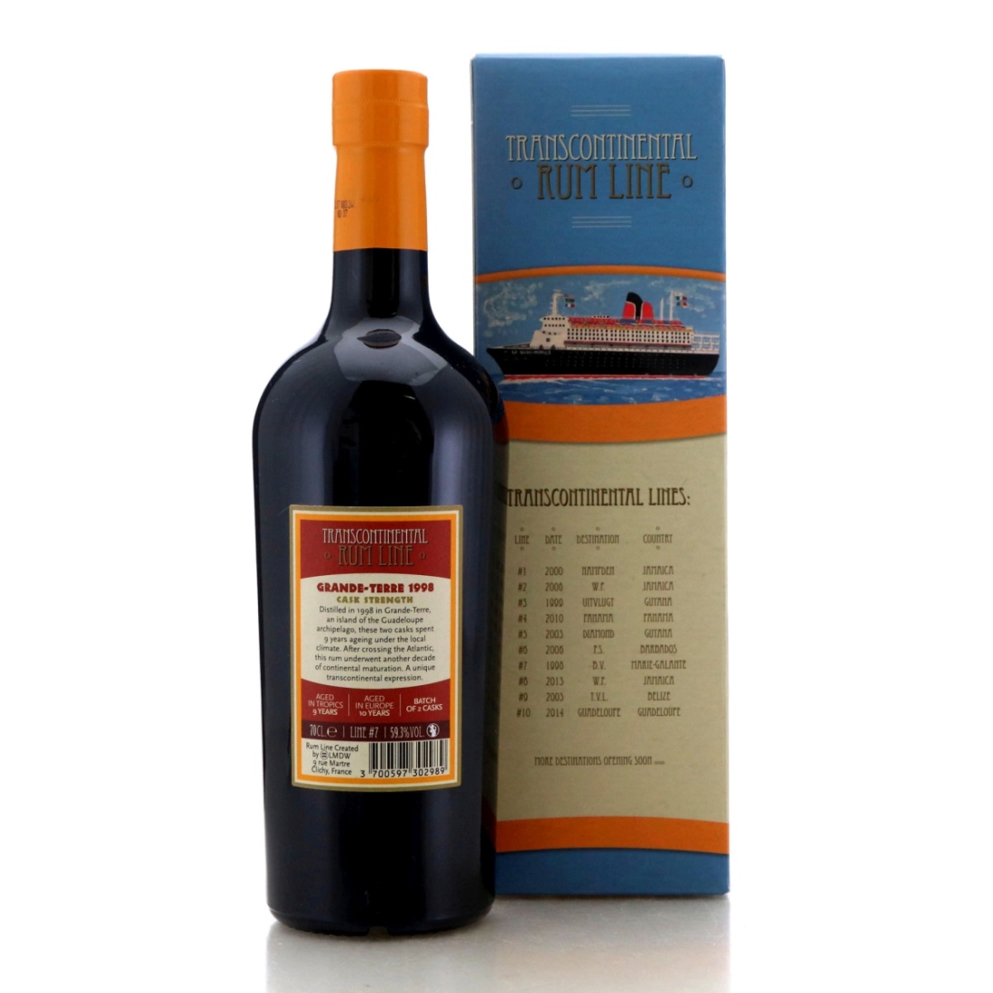 Image for Grande-Terre 1998 Transcontinental Rum Line #7