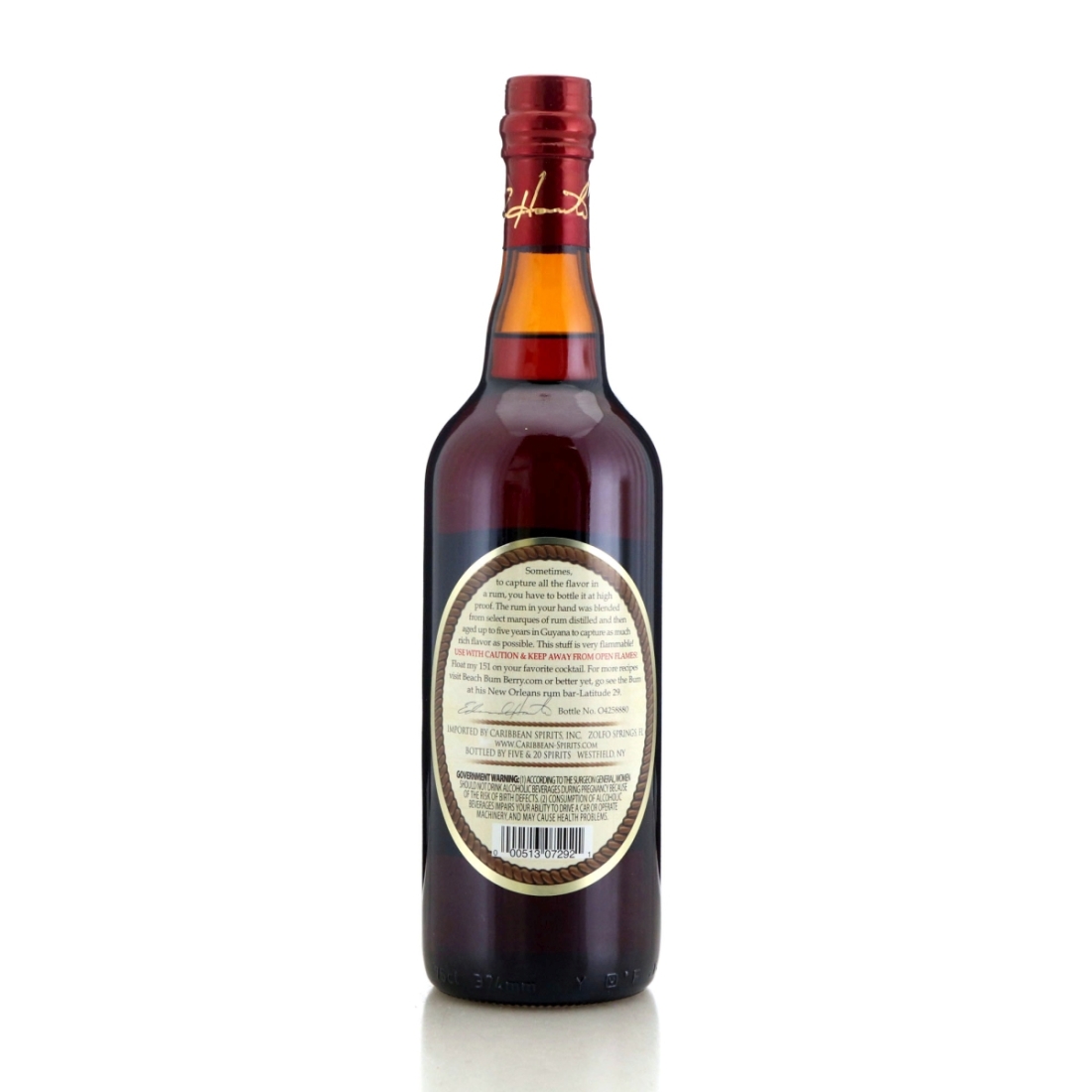 Image for Hamilton 151 Overproof Demerara Rum