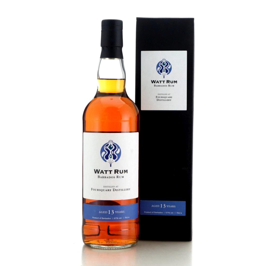 Image for Foursquare 2007 Watt Rum 13 Year Old